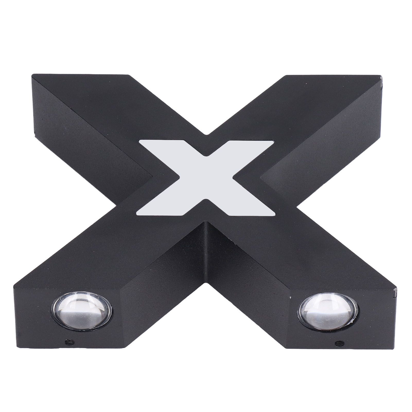 Wall Light IP65 Waterproof X Shaped 7W Aluminum Wall Mount Lamp for Corridor 85‑265V - Image 5