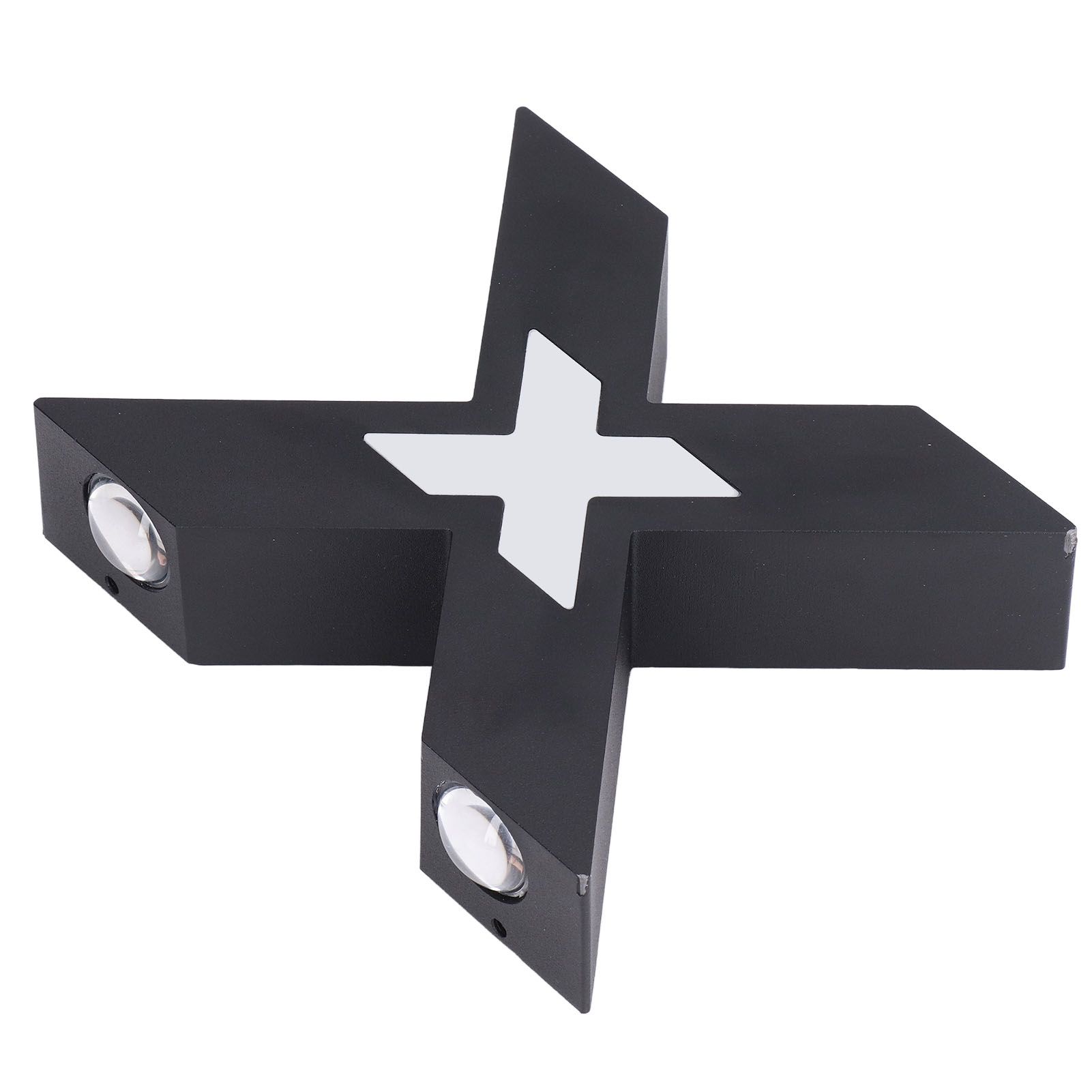 Wall Light IP65 Waterproof X Shaped 7W Aluminum Wall Mount Lamp for Corridor 85‑265V - Image 6