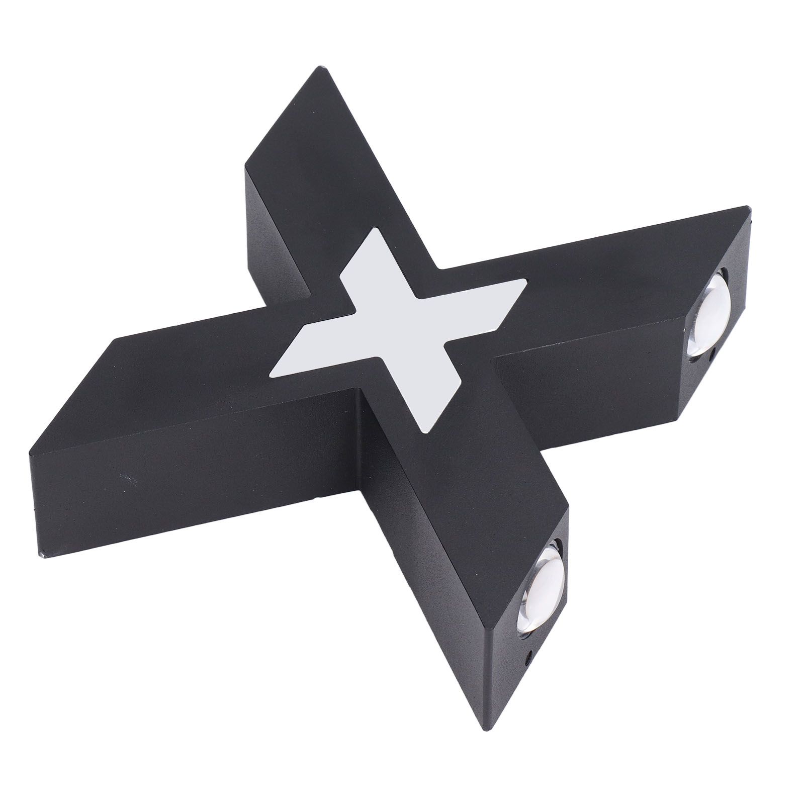Wall Light IP65 Waterproof X Shaped 7W Aluminum Wall Mount Lamp for Corridor 85‑265V - Image 7