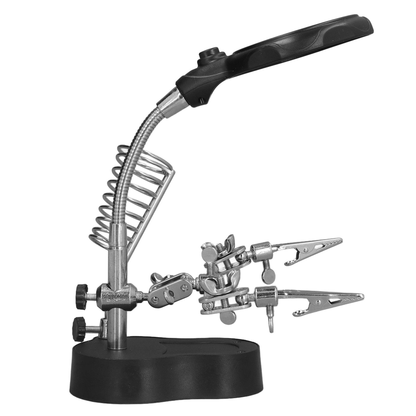 Soldering Station Magnifier Auxiliary Clip Stand Desktop Magnifying Glasses for Small Items Miniatures Projects - Image 8