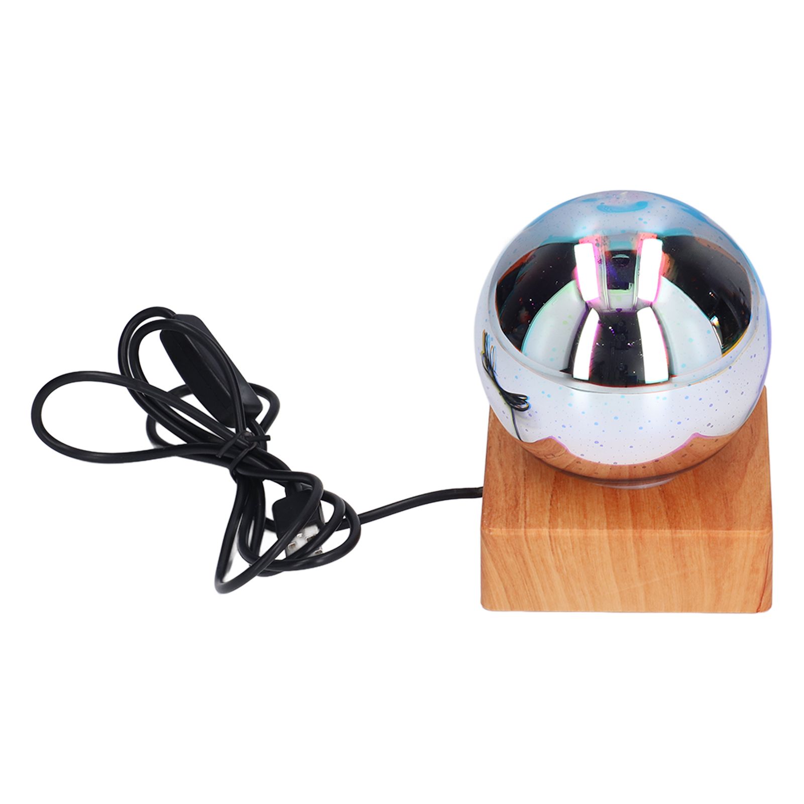 3D Firework Light LED Colorful Table Lamp USB Powered Glass Ball Night Light for Bedroom Office - Image 5
