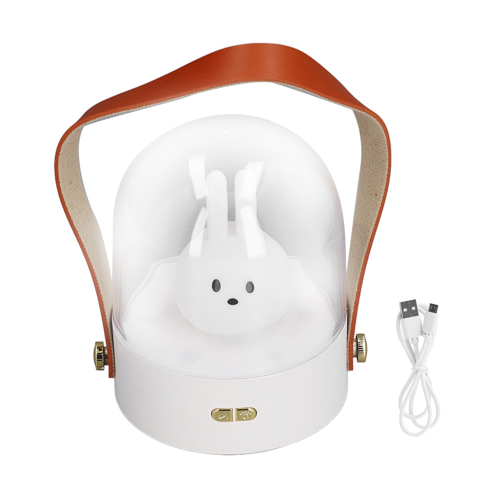 Portable Music Night Light Bedroom Desktop Cute Cartoon Lamp Three Levels Brightness Adjustment USB Rechargeable Lamp - Image 1