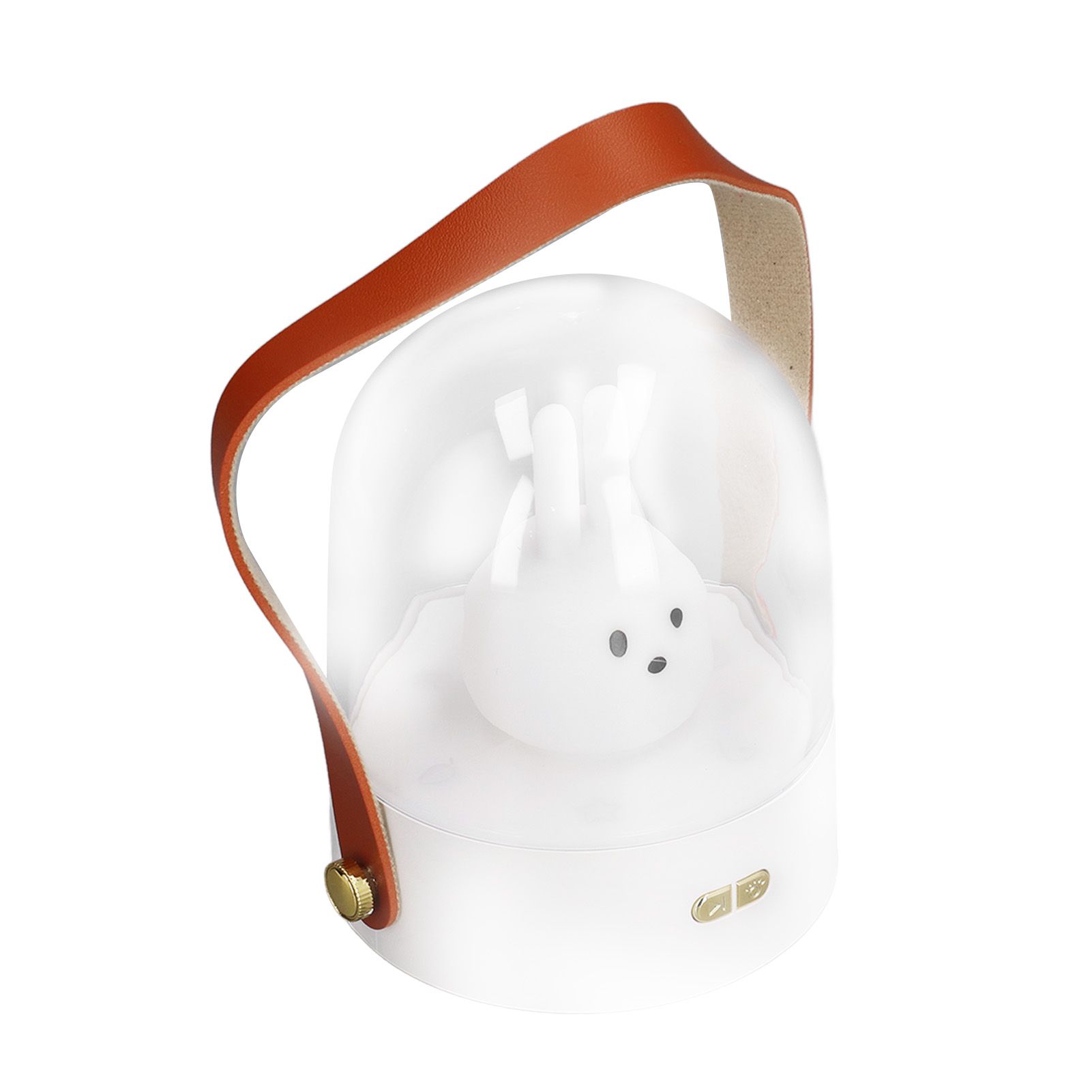Portable Music Night Light Bedroom Desktop Cute Cartoon Lamp Three Levels Brightness Adjustment USB Rechargeable Lamp - Image 4