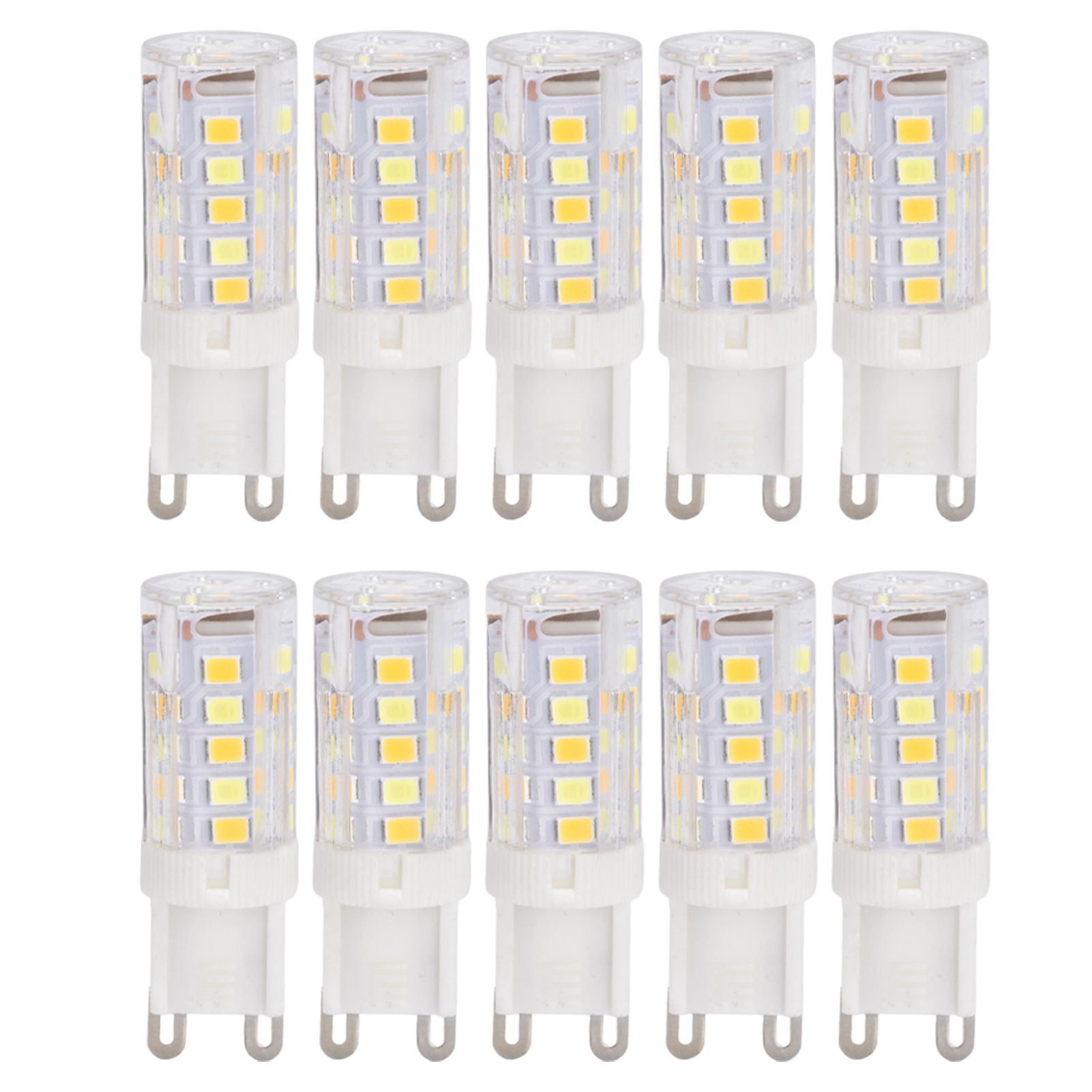 10PCS G9 220V LED Lamp Dimmable Ceramic LED Bulb Replace Halogen Lamp for ChandelierG9 3W 32LED - Image 1