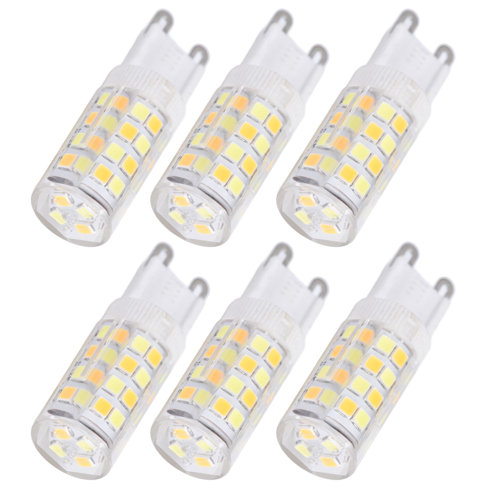 10PCS G9 220V LED Lamp Dimmable Ceramic LED Bulb Replace Halogen Lamp for ChandelierG9 5W 52LED - Image 4