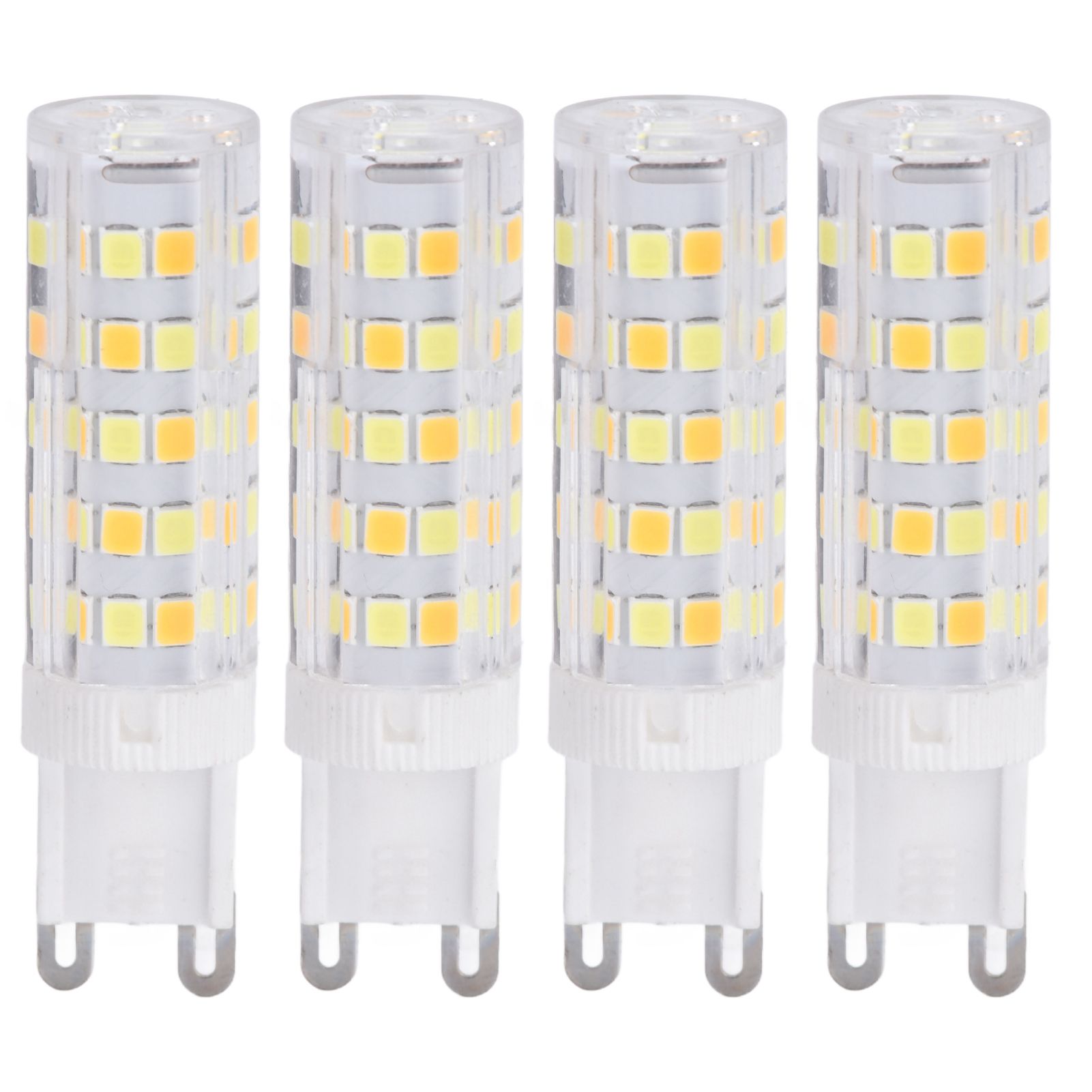 10PCS G9 220V LED Lamp Dimmable Ceramic LED Bulb Replace Halogen Lamp for ChandelierG9 7W 64LED - Image 2