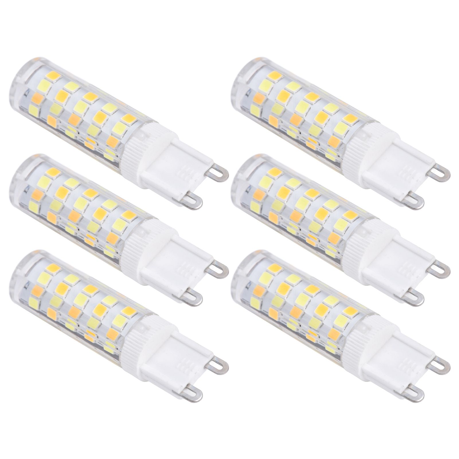 10PCS G9 220V LED Lamp Dimmable Ceramic LED Bulb Replace Halogen Lamp for ChandelierG9 7W 64LED - Image 7