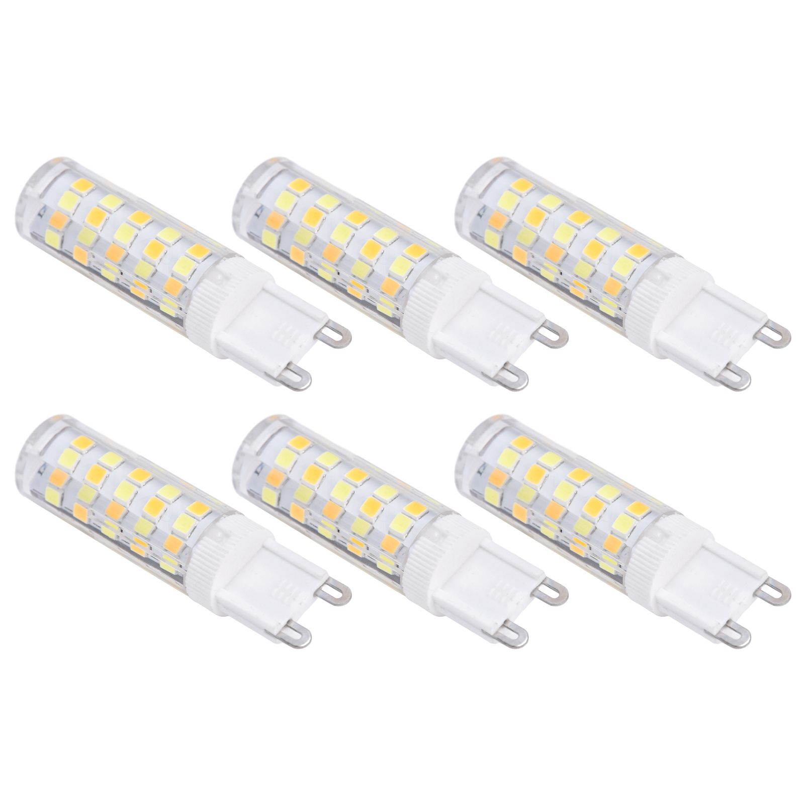 10PCS G9 220V LED Lamp Dimmable Ceramic LED Bulb Replace Halogen Lamp for ChandelierG9 7W 64LED - Image 8