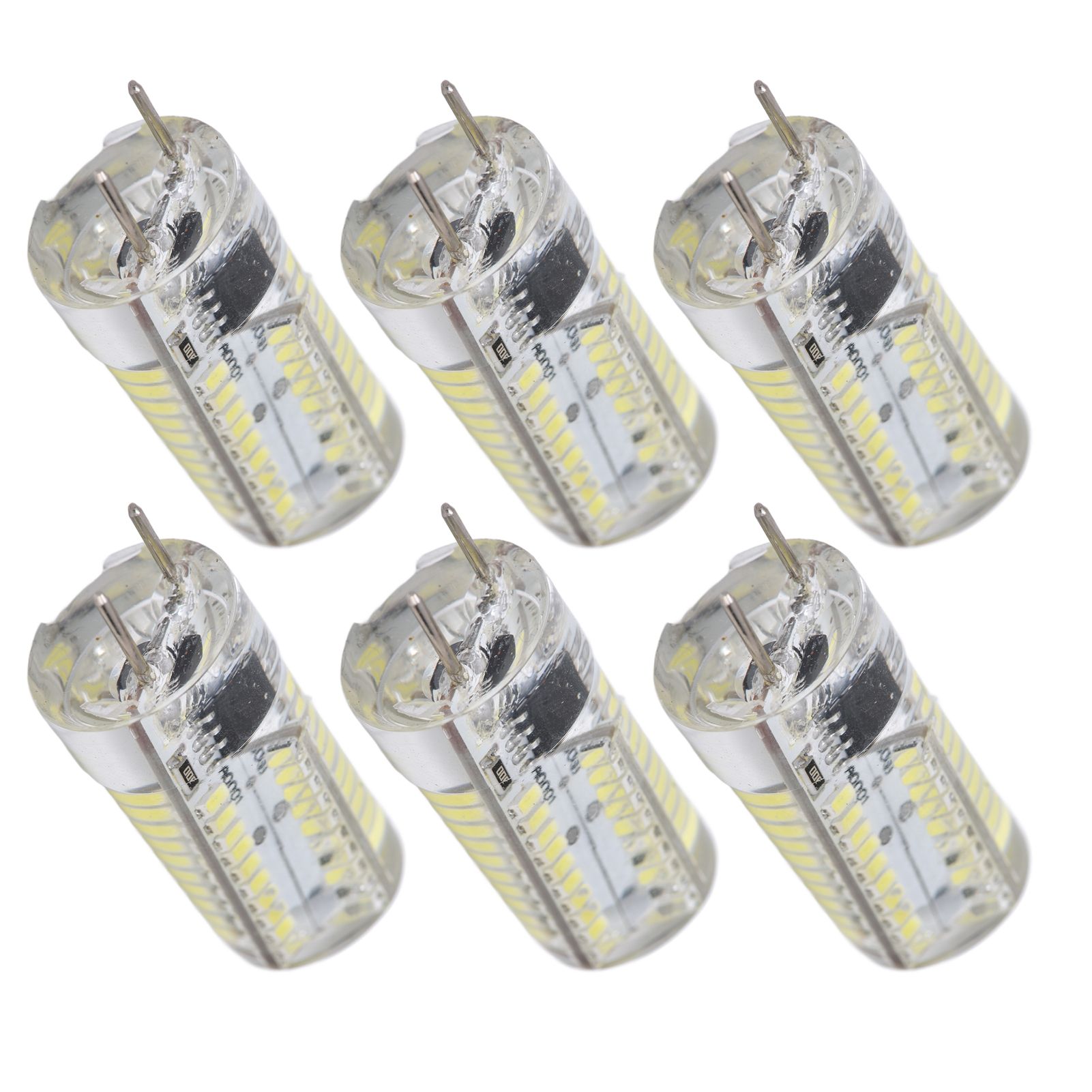 6Pcs G8 Small Bulbs 5W Small Bulb Light Source 80LED for CeilingLamp Wall Lamp Table Lamp 110VWarm Light - Image 2