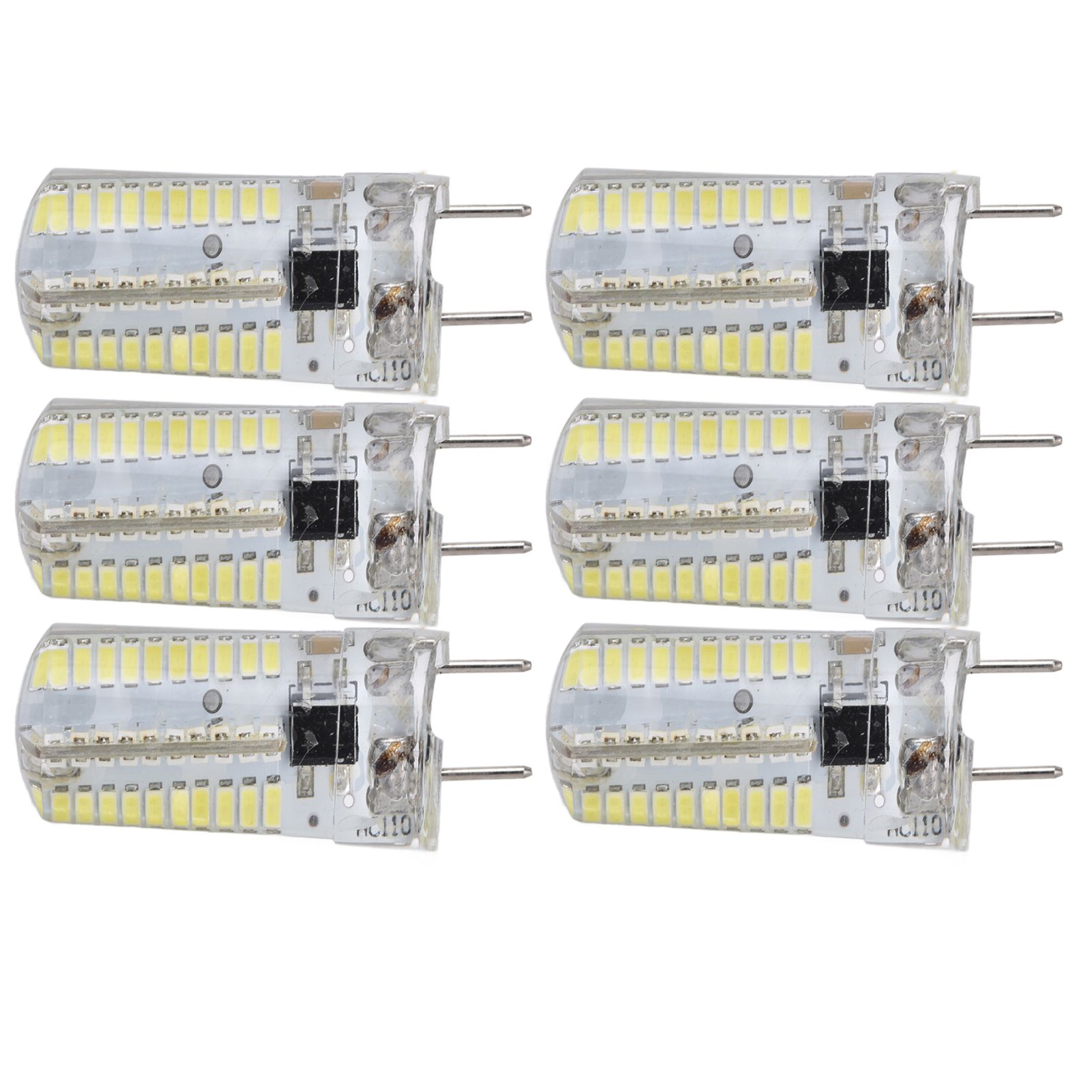6Pcs G8 Small Bulbs 5W Small Bulb Light Source 80LED for CeilingLamp Wall Lamp Table Lamp 110VWarm Light - Image 6