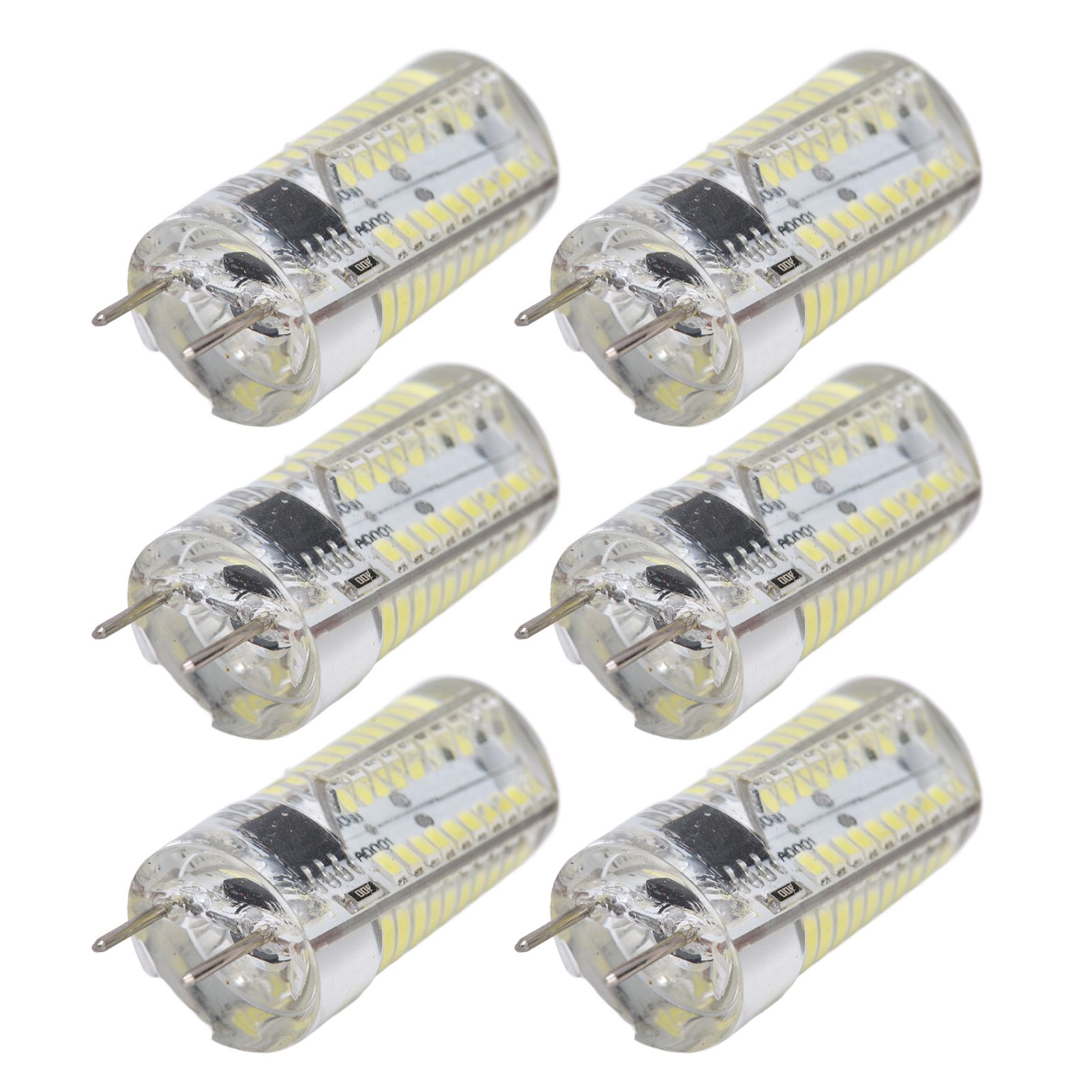 6Pcs G8 Small Bulbs 5W Small Bulb Light Source 80LED for CeilingLamp Wall Lamp Table Lamp 110VWarm Light - Image 7