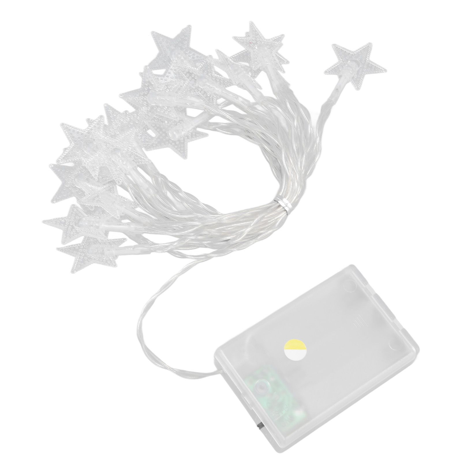 String Lights 20 LED Beads 3meters Indoor Decorative Light Star Shape Bulb Warm Light for Bed Room Living Room - Image 2