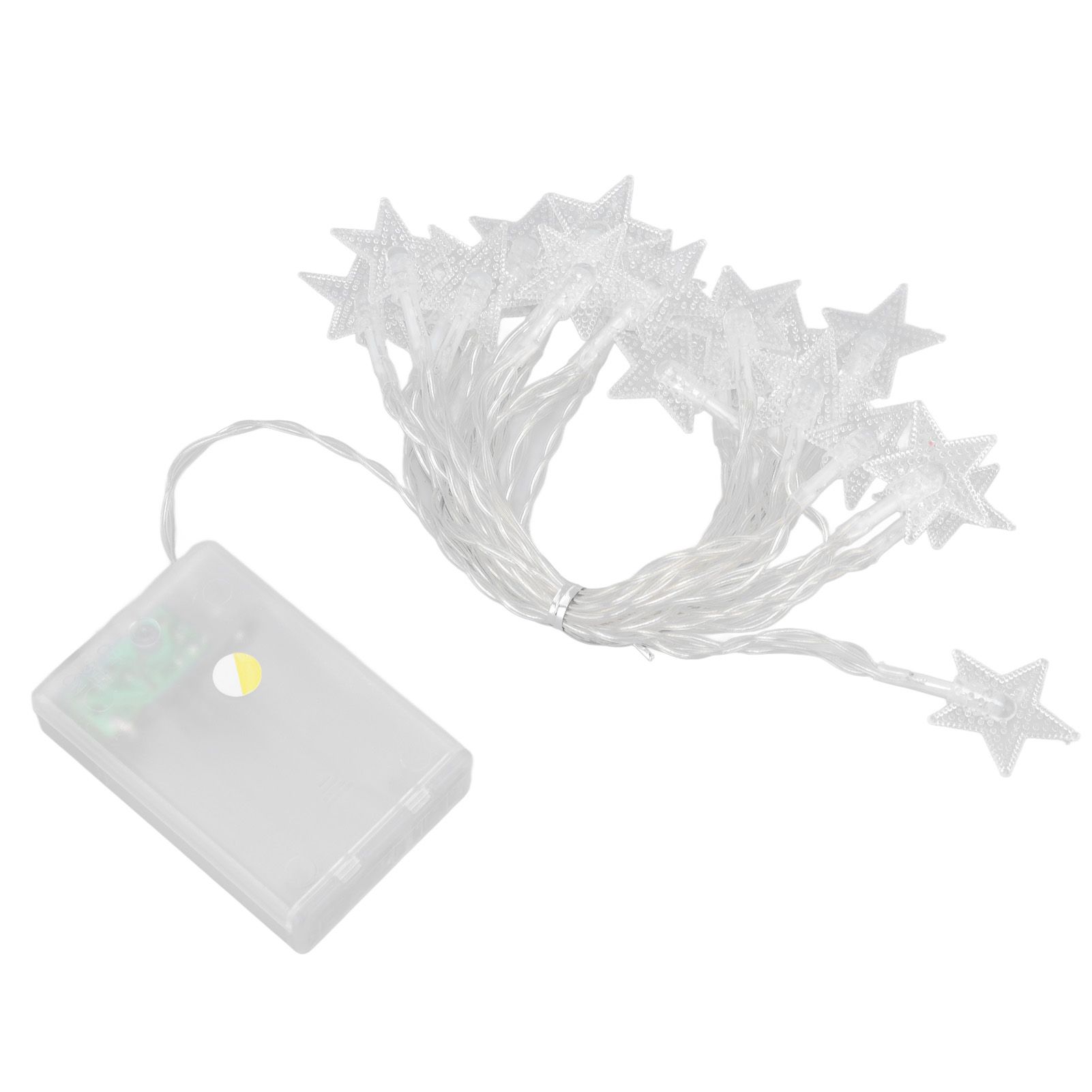 String Lights 20 LED Beads 3meters Indoor Decorative Light Star Shape Bulb Warm Light for Bed Room Living Room - Image 3