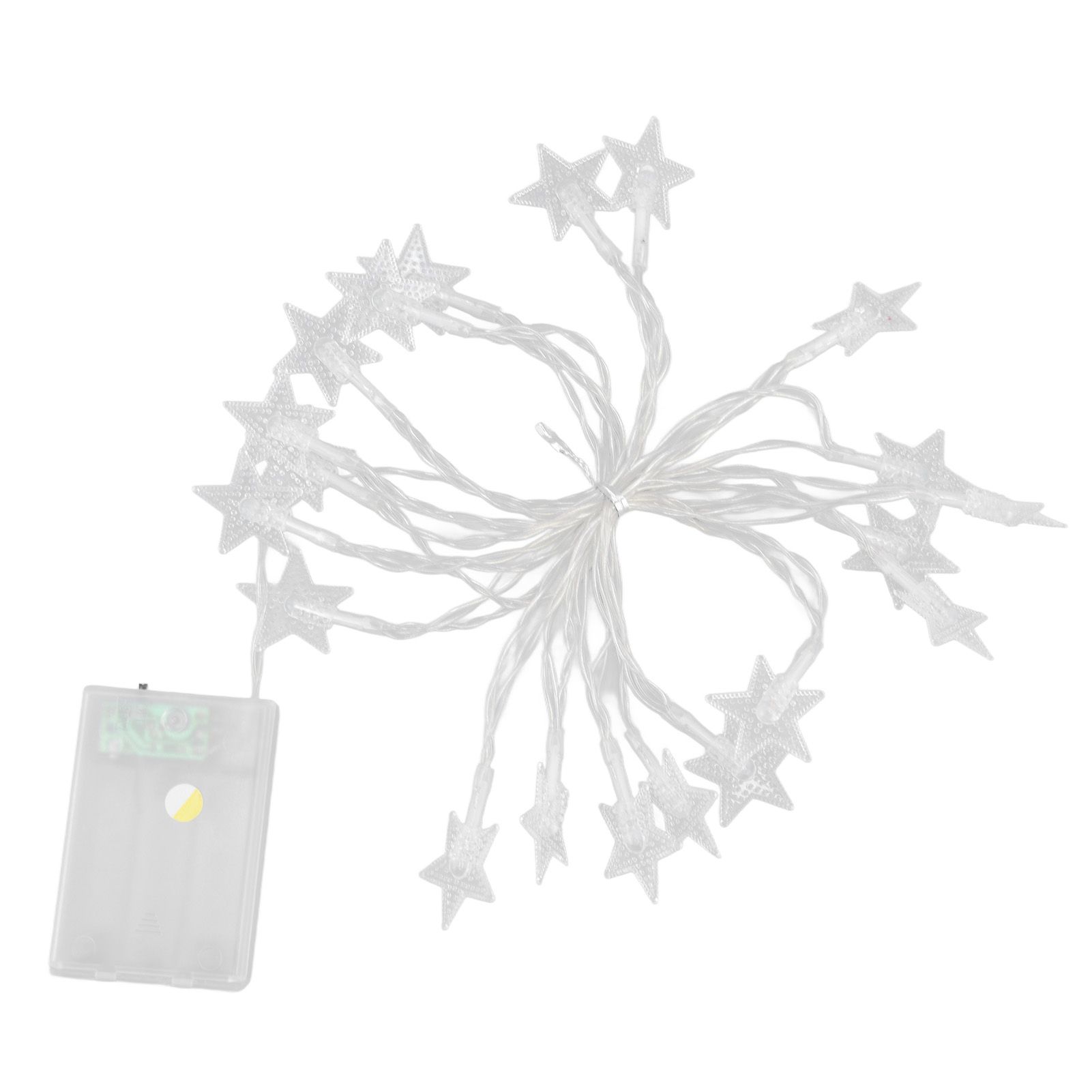 String Lights 20 LED Beads 3meters Indoor Decorative Light Star Shape Bulb Warm Light for Bed Room Living Room - Image 5