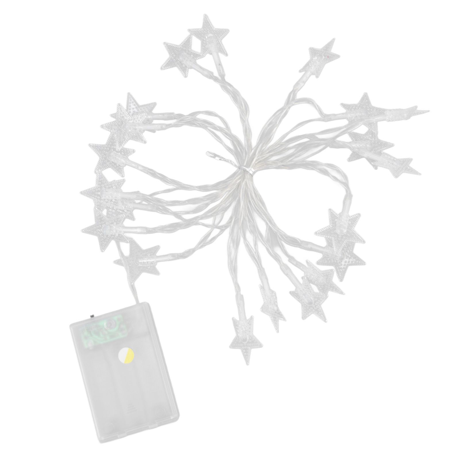 String Lights 20 LED Beads 3meters Indoor Decorative Light Star Shape Bulb Warm Light for Bed Room Living Room - Image 8