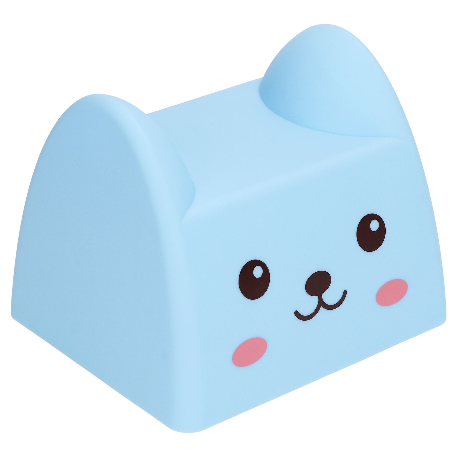 Night Lamp Exquisite Cute Blue Cat Shape White Light Source Interesting Decorative Lighting Device for Kids - Image 6