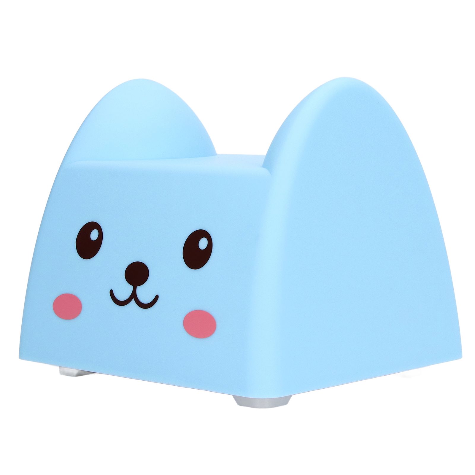 Night Lamp Exquisite Cute Blue Cat Shape White Light Source Interesting Decorative Lighting Device for Kids - Image 8