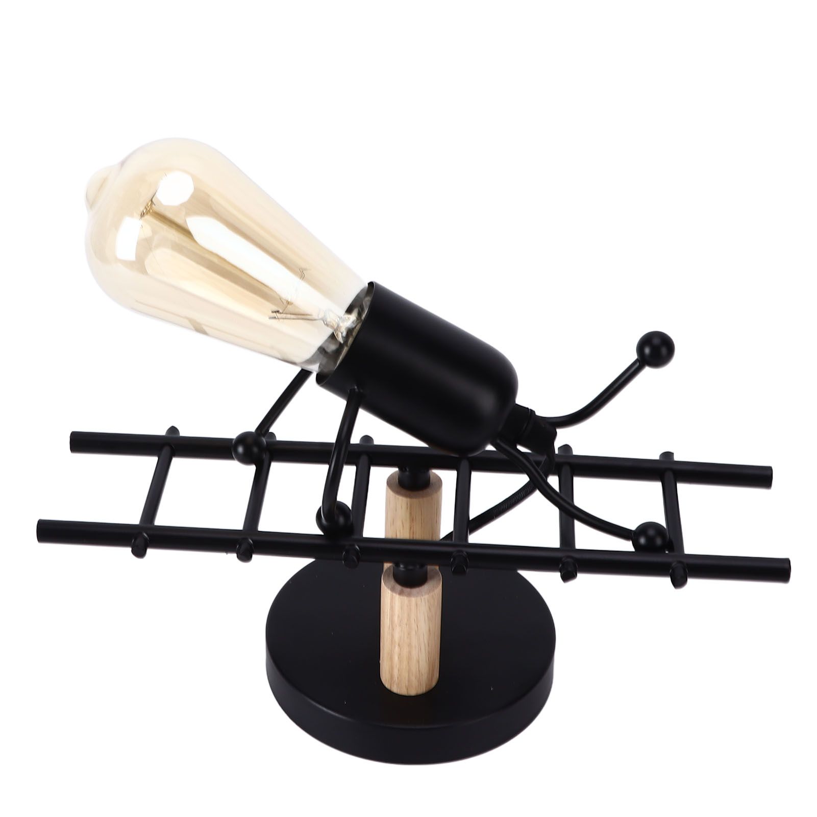 Wall Lamp Unique Design Exquisite Cute Beautiful Wall Decoration Light for Restaurants Bedrooms Cafes HotelsBlack - Image 7