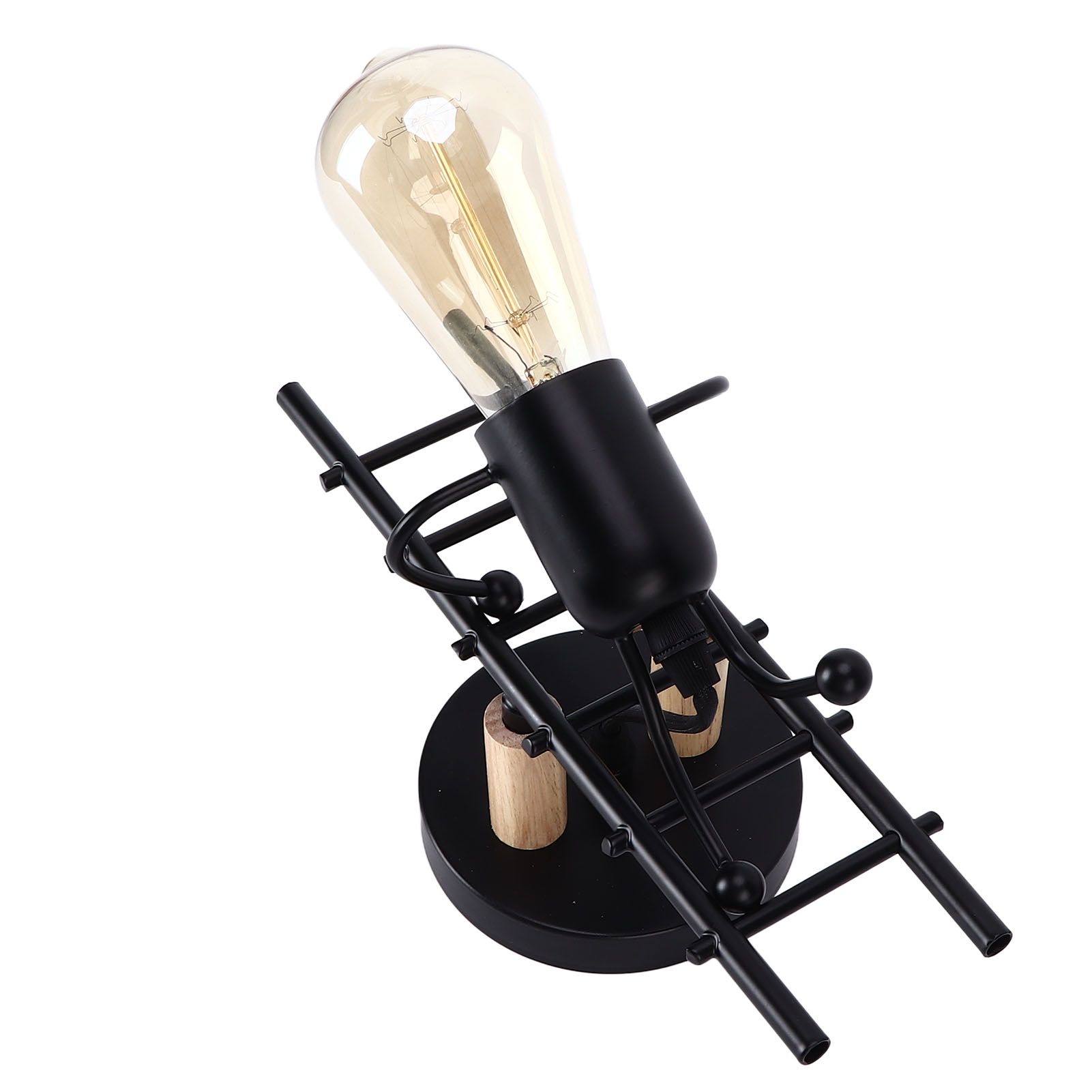 Wall Lamp Unique Design Exquisite Cute Beautiful Wall Decoration Light for Restaurants Bedrooms Cafes HotelsBlack - Image 8