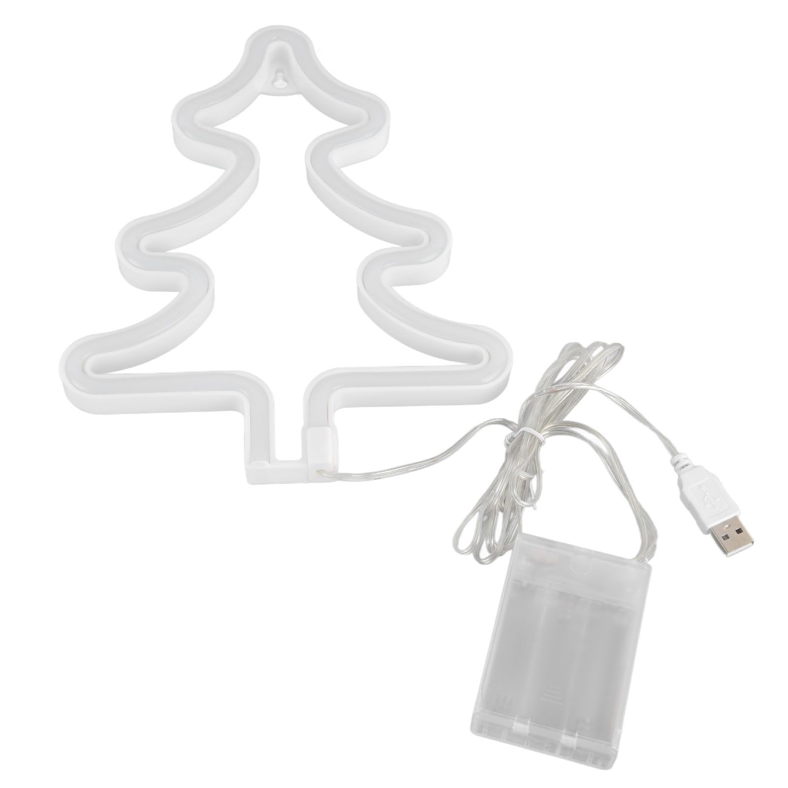 Led Light Sign Green Christmas Trees Safe Stable Unique Shape Wide Application Neon Light for Bedroom Bar Party - Image 3