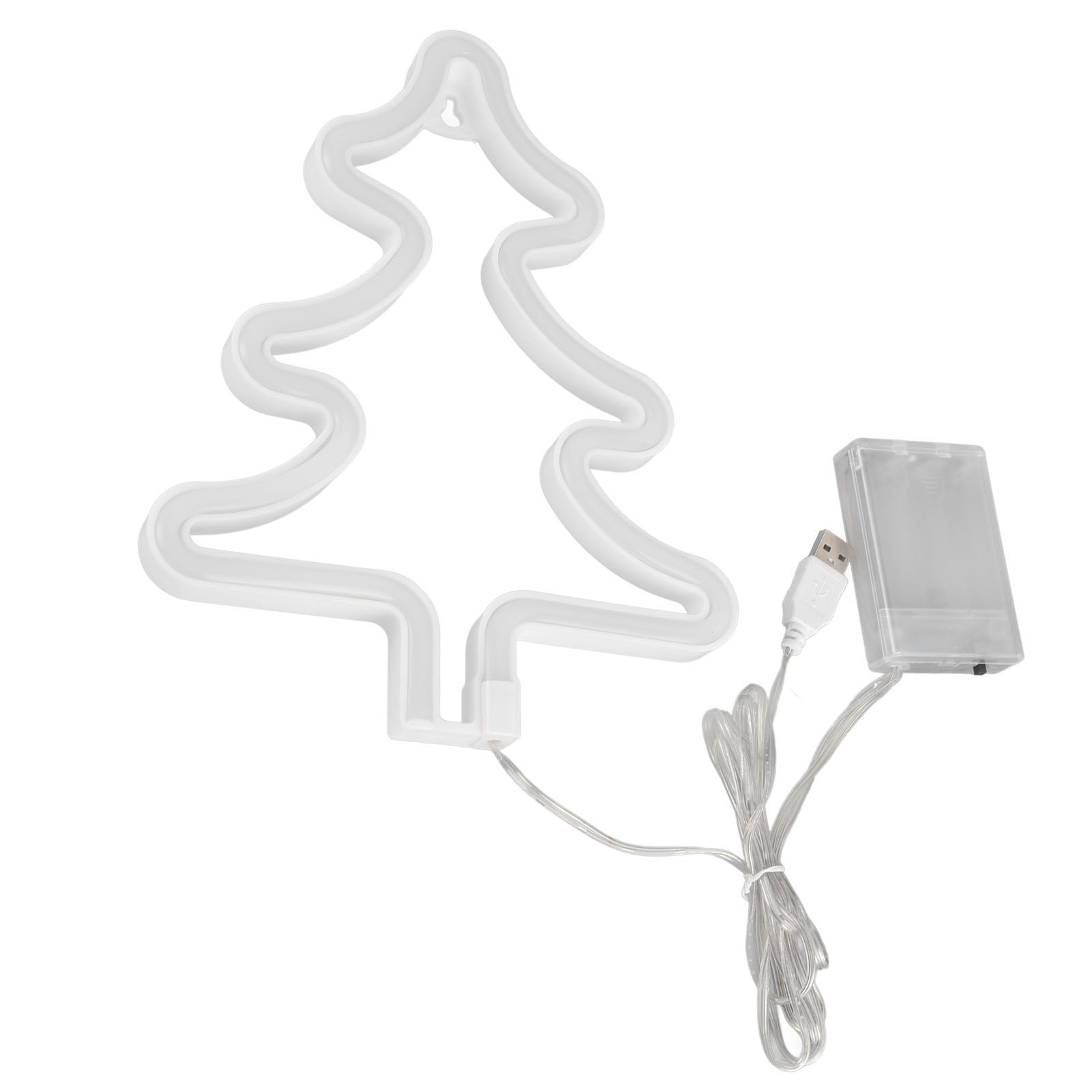 Led Light Sign Green Christmas Trees Safe Stable Unique Shape Wide Application Neon Light for Bedroom Bar Party - Image 4