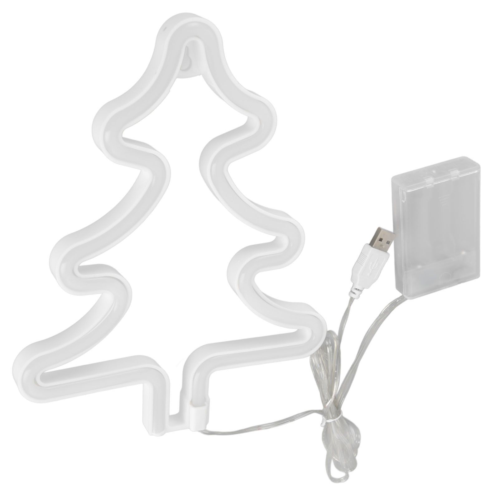 Led Light Sign Green Christmas Trees Safe Stable Unique Shape Wide Application Neon Light for Bedroom Bar Party - Image 7