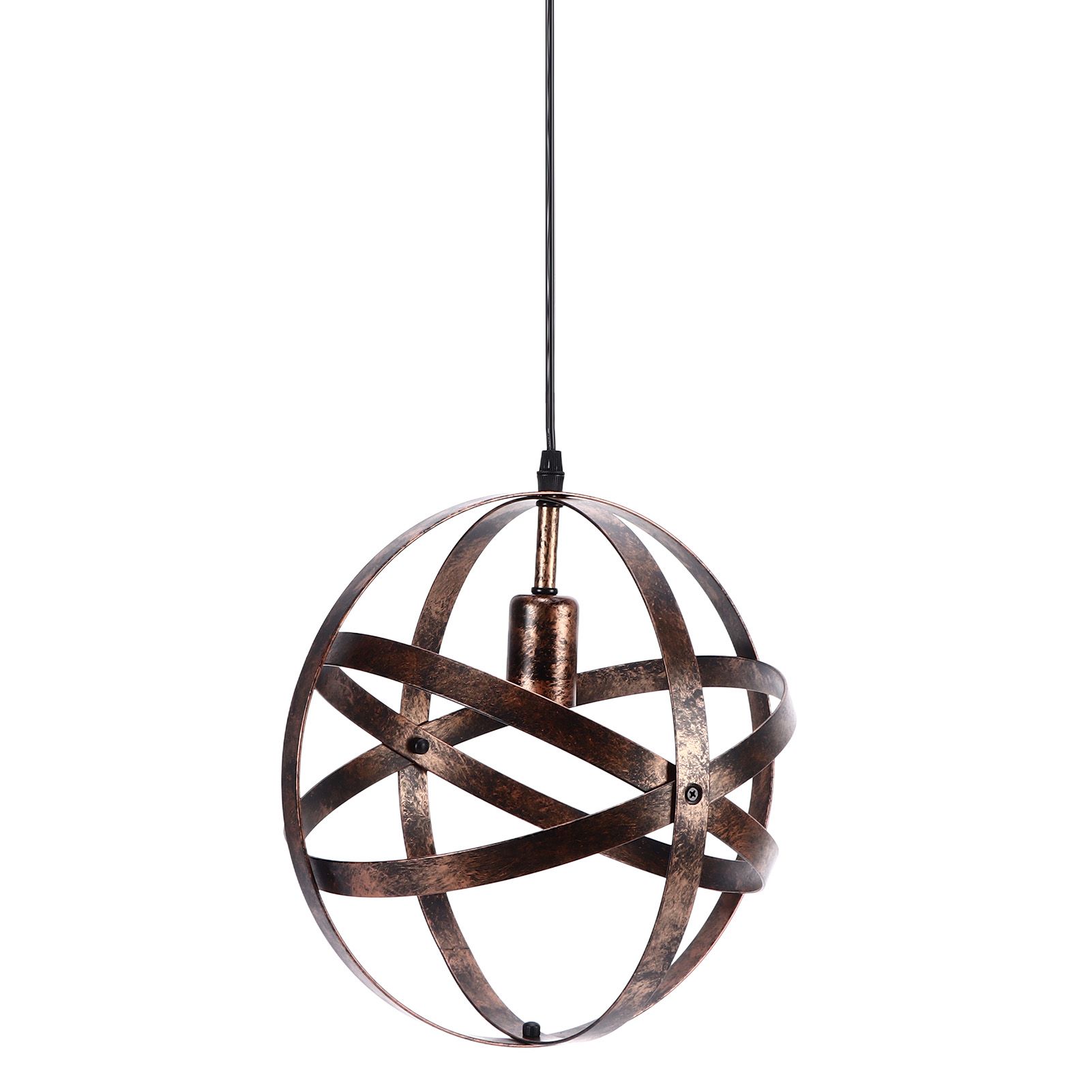 Ball Earth Chandelier Retro American Industry Warm Romantic Stable Firm Wall Lamp for Coffee Shop Store - Image 3