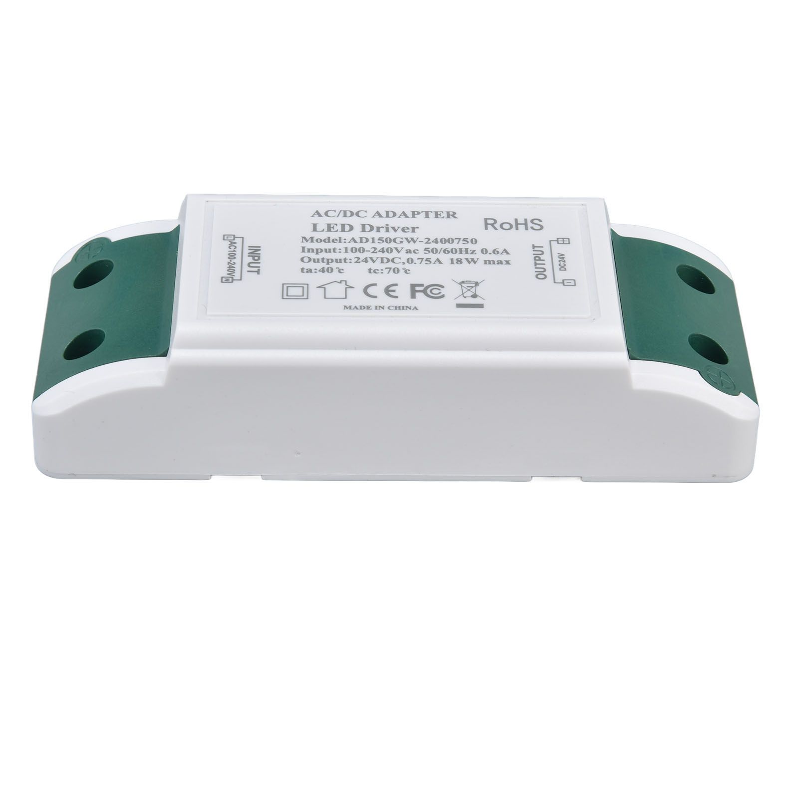 LED Driver 24V DC 0.75A 18W Quiet Operation Constant Current 24V Transformer for LED Strip Lights AC100‑240V - Image 5