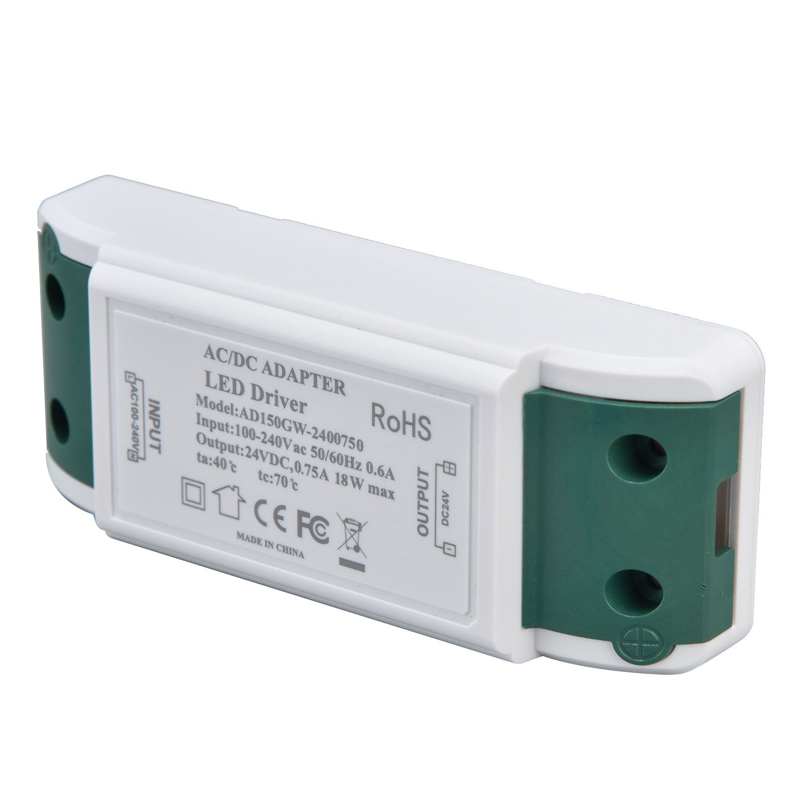 LED Driver 24V DC 0.75A 18W Quiet Operation Constant Current 24V Transformer for LED Strip Lights AC100‑240V - Image 7