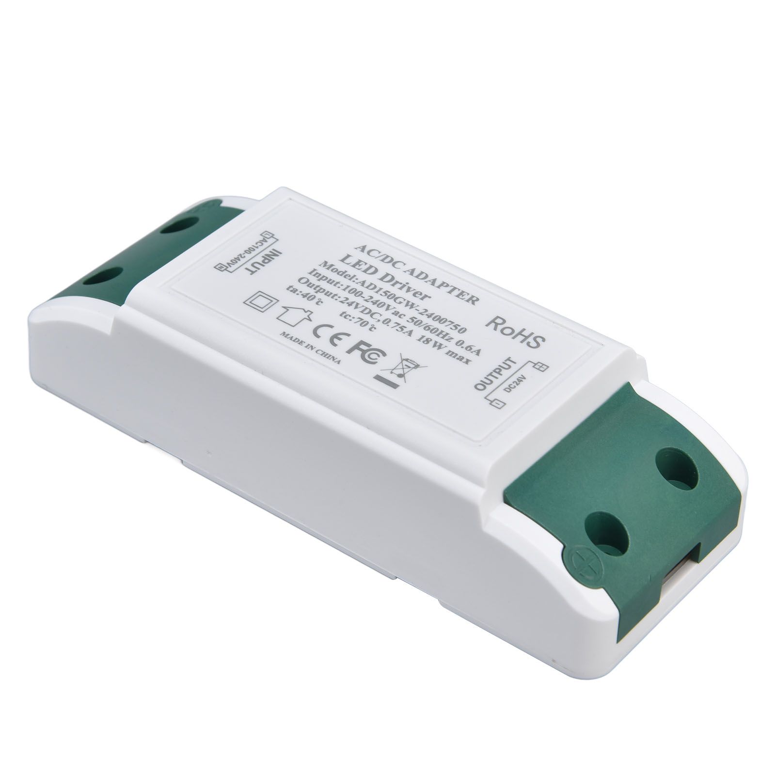 LED Driver 24V DC 0.75A 18W Quiet Operation Constant Current 24V Transformer for LED Strip Lights AC100‑240V - Image 8