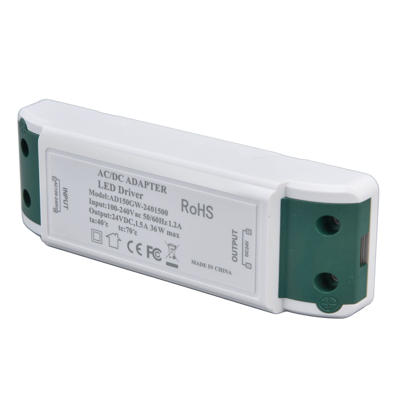 LED Driver 24V DC 1.5A 36W LED Power Supply Constant Current 24V Transformer AC100‑240V - Image 5