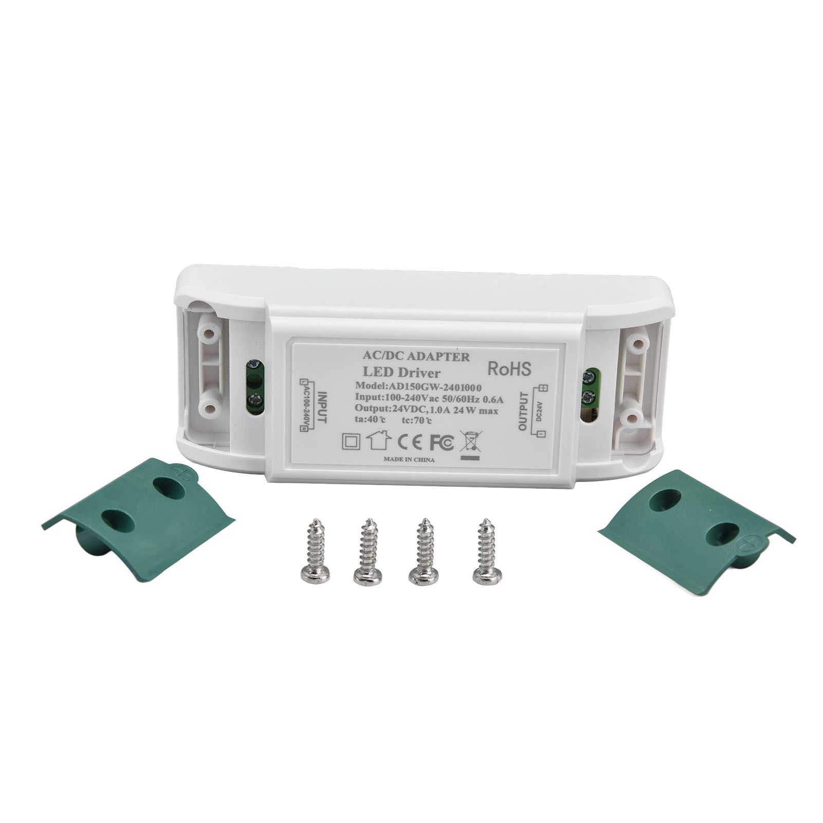 LED Driver Short Circuit Overcurrent Lightweight Portable Easy Installation Constant Current LED Drive AC100‑240V - Image 1