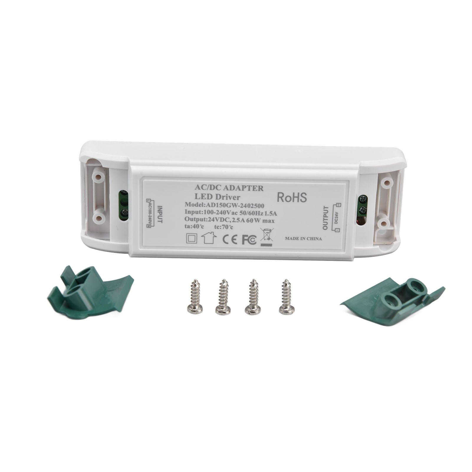 LED Driver Short Circuit Overcurrent Protection Lightweight Portable Constant Current LED Drive AC100‑240V - Image 1