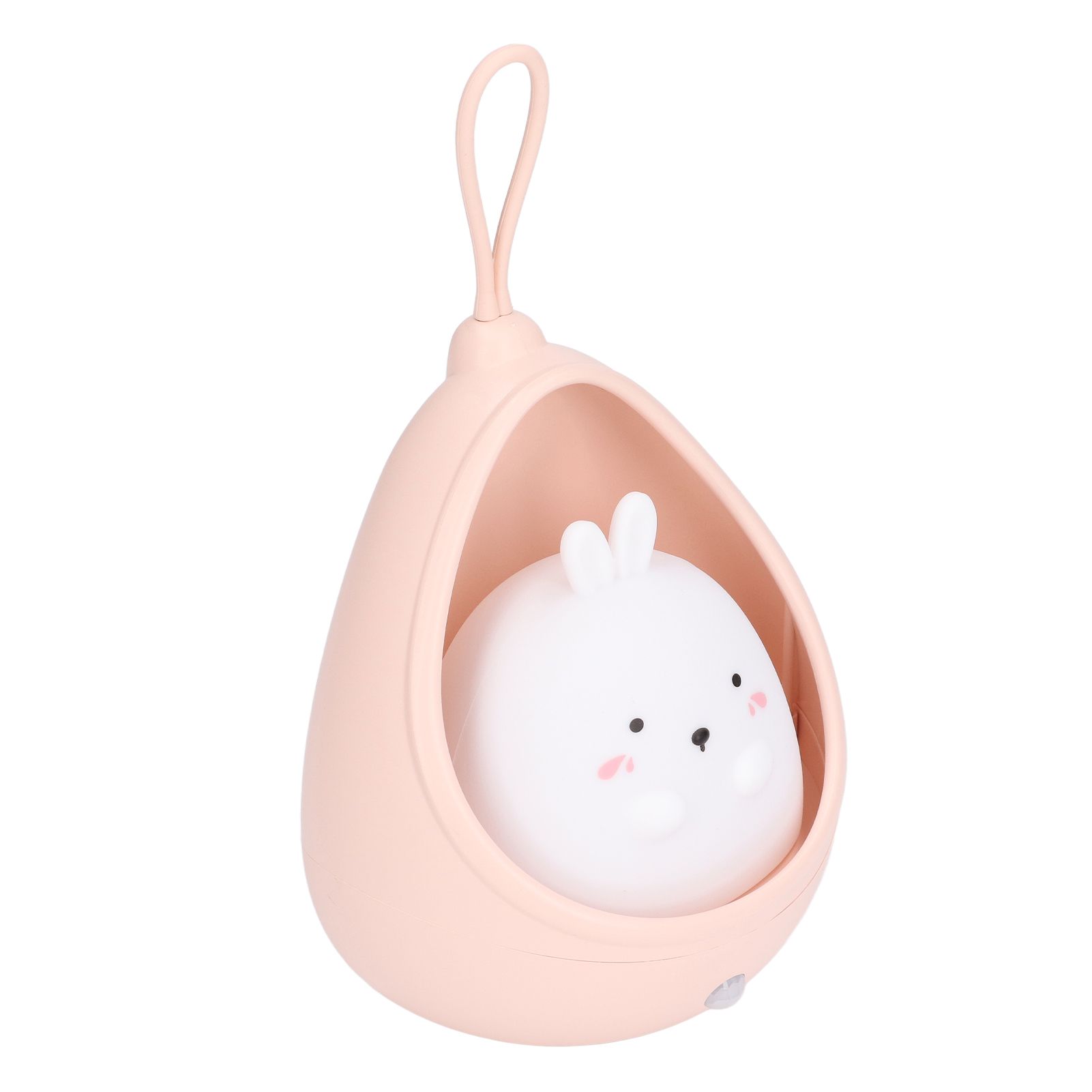 Night Light White Bunny Shape LED Kids Induction Night Lamp with USB Cable for Children's Room Bedroom - Image 4