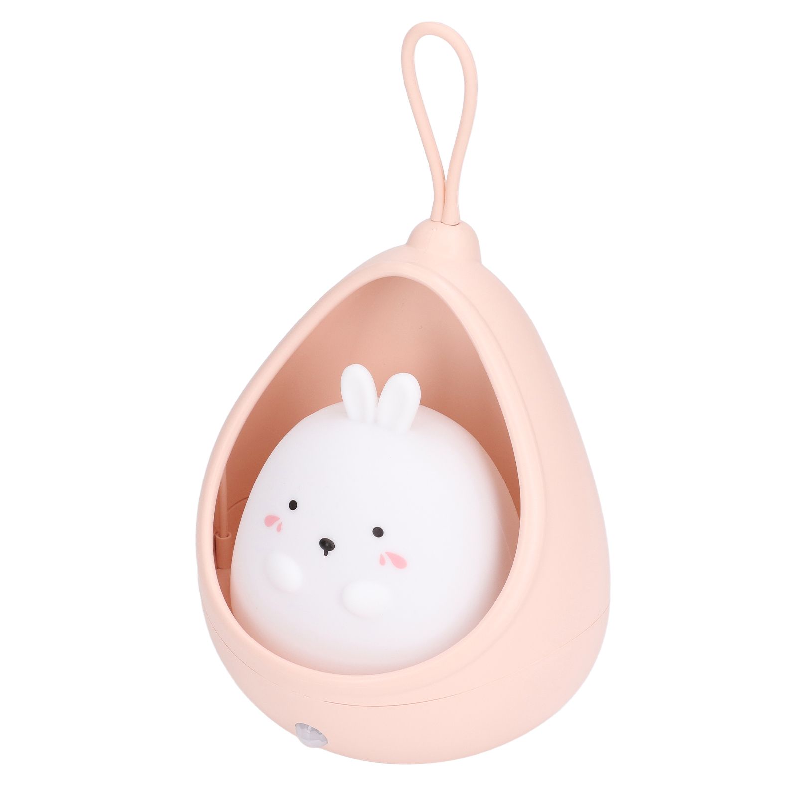 Night Light White Bunny Shape LED Kids Induction Night Lamp with USB Cable for Children's Room Bedroom - Image 5
