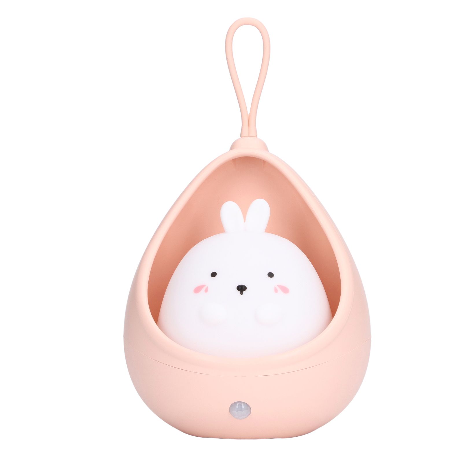 Night Light White Bunny Shape LED Kids Induction Night Lamp with USB Cable for Children's Room Bedroom - Image 8