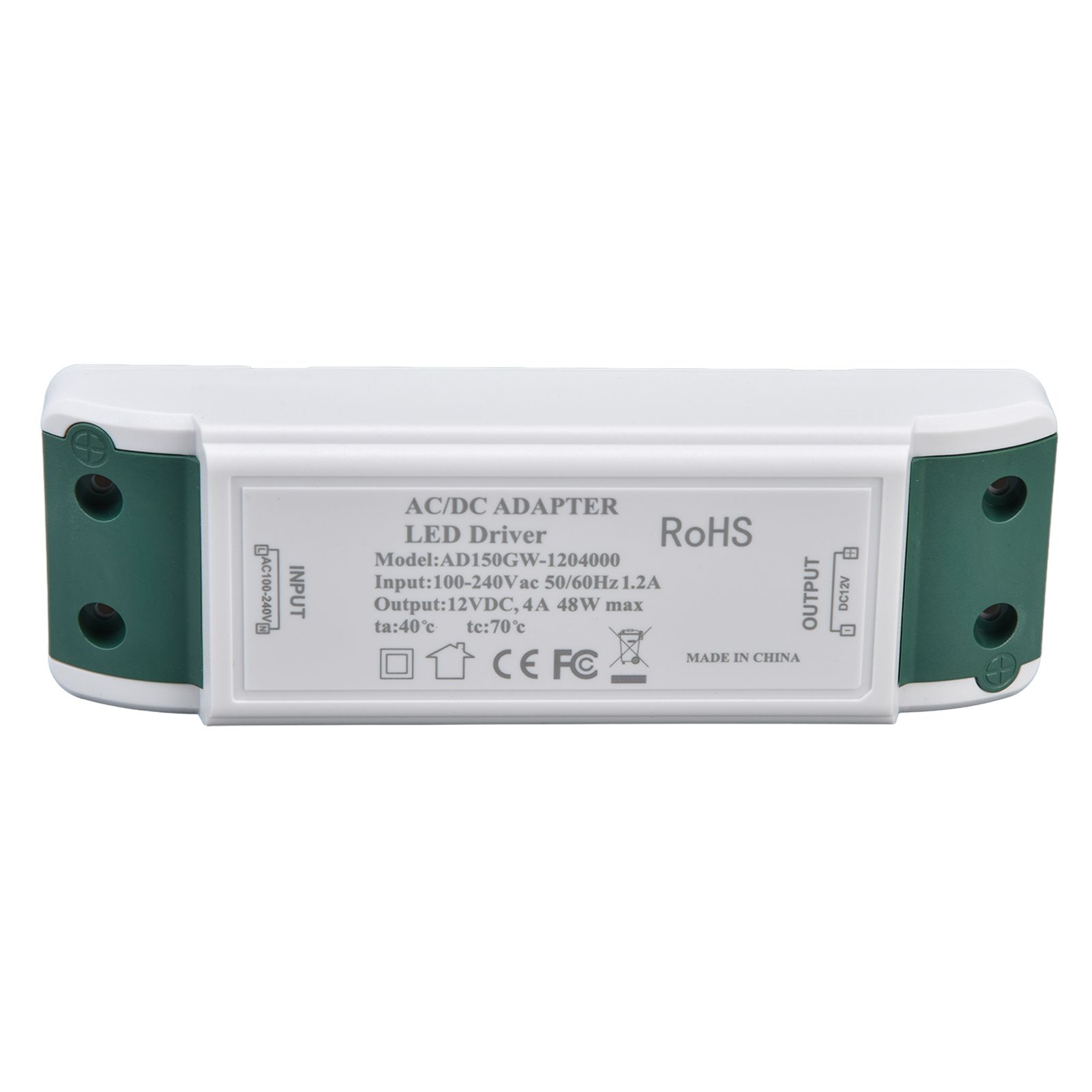 LED Power Driver 12V DC 48W 4A Constant Current Voltage Adapter 12V LED Power Transformer AC100‑240V - Image 6