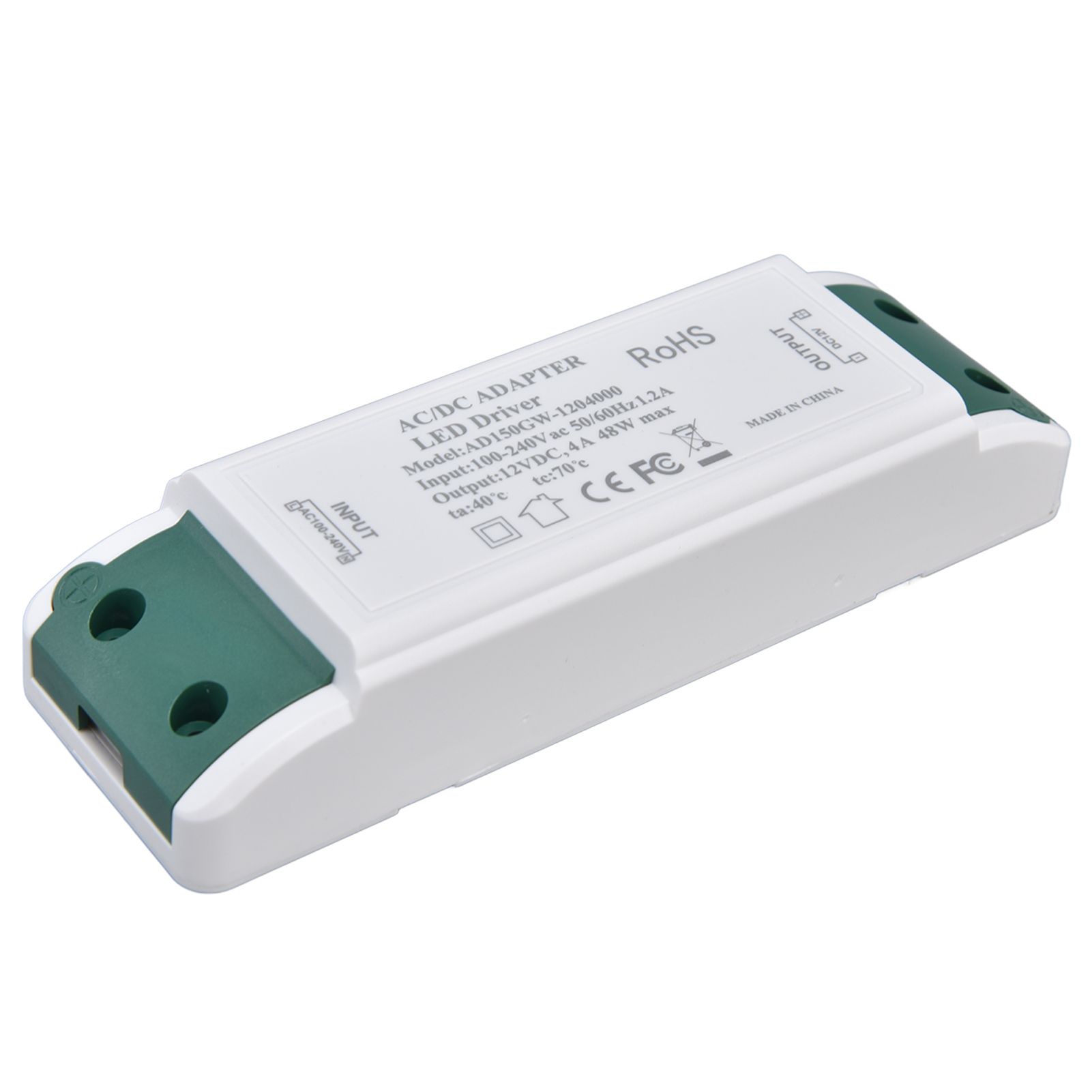 LED Power Driver 12V DC 48W 4A Constant Current Voltage Adapter 12V LED Power Transformer AC100‑240V - Image 7