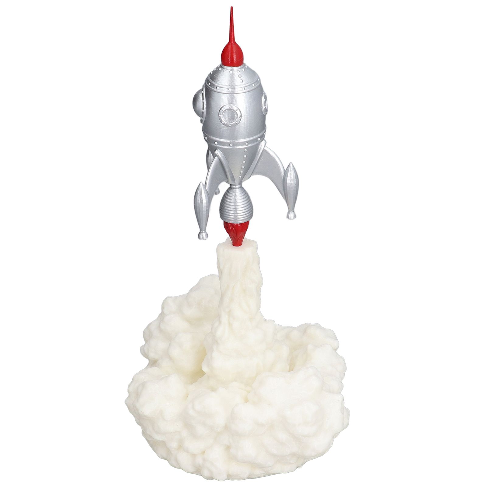 3D Rocket Lights Children's Accompanying Lights New Strange Lights 3D Printing Night Lights Bedroom Decoration - Image 3