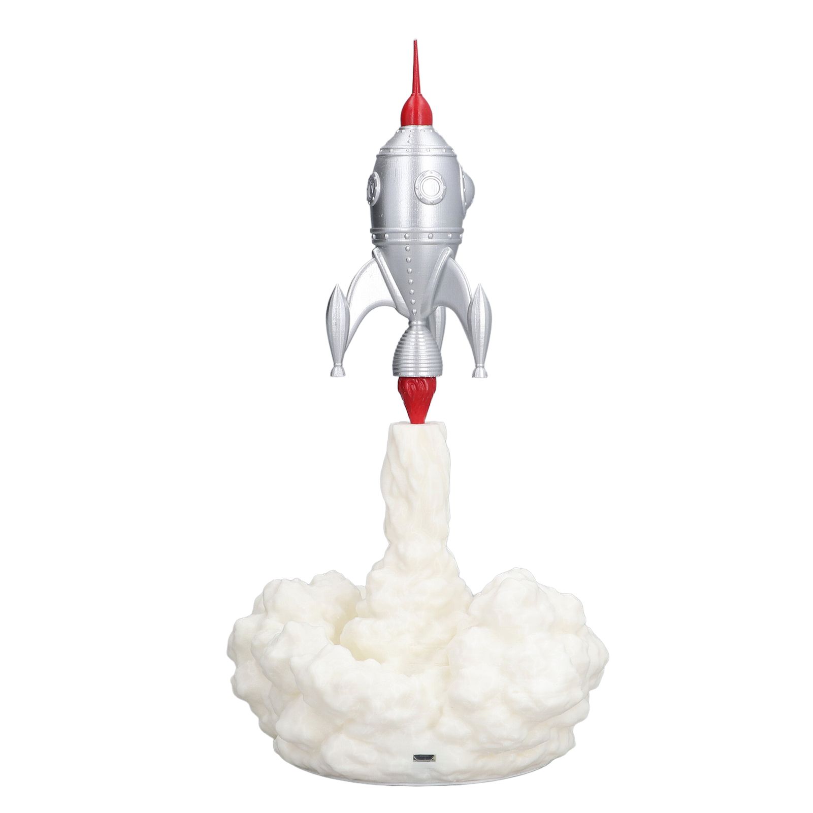 3D Rocket Lights Children's Accompanying Lights New Strange Lights 3D Printing Night Lights Bedroom Decoration - Image 4