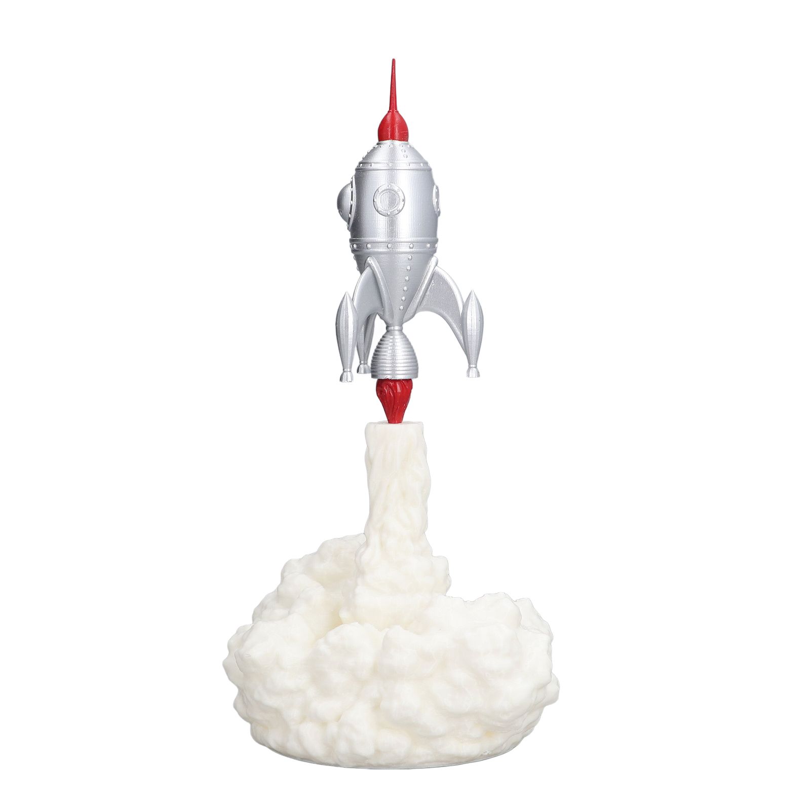 3D Rocket Lights Children's Accompanying Lights New Strange Lights 3D Printing Night Lights Bedroom Decoration - Image 6