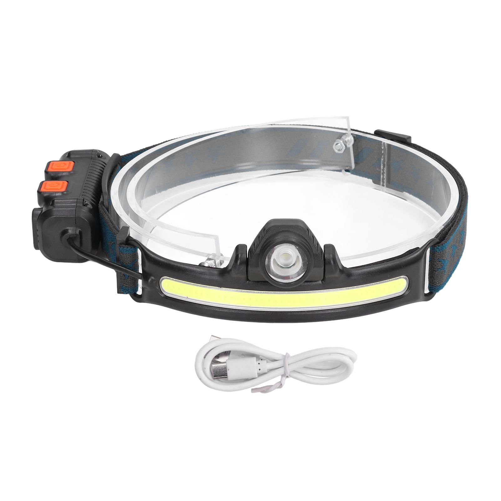 XPG COB Induction Headlamp Type C Rechargeable Outdoor LED Head Torch with Built in Battery - Image 1