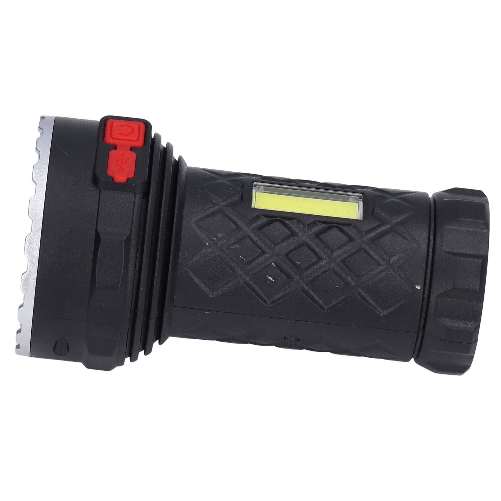 LED Flashlight High Brightness Four Lighting Modes Ergonomic Compact Portable USB Rechargeable Torch - Image 8