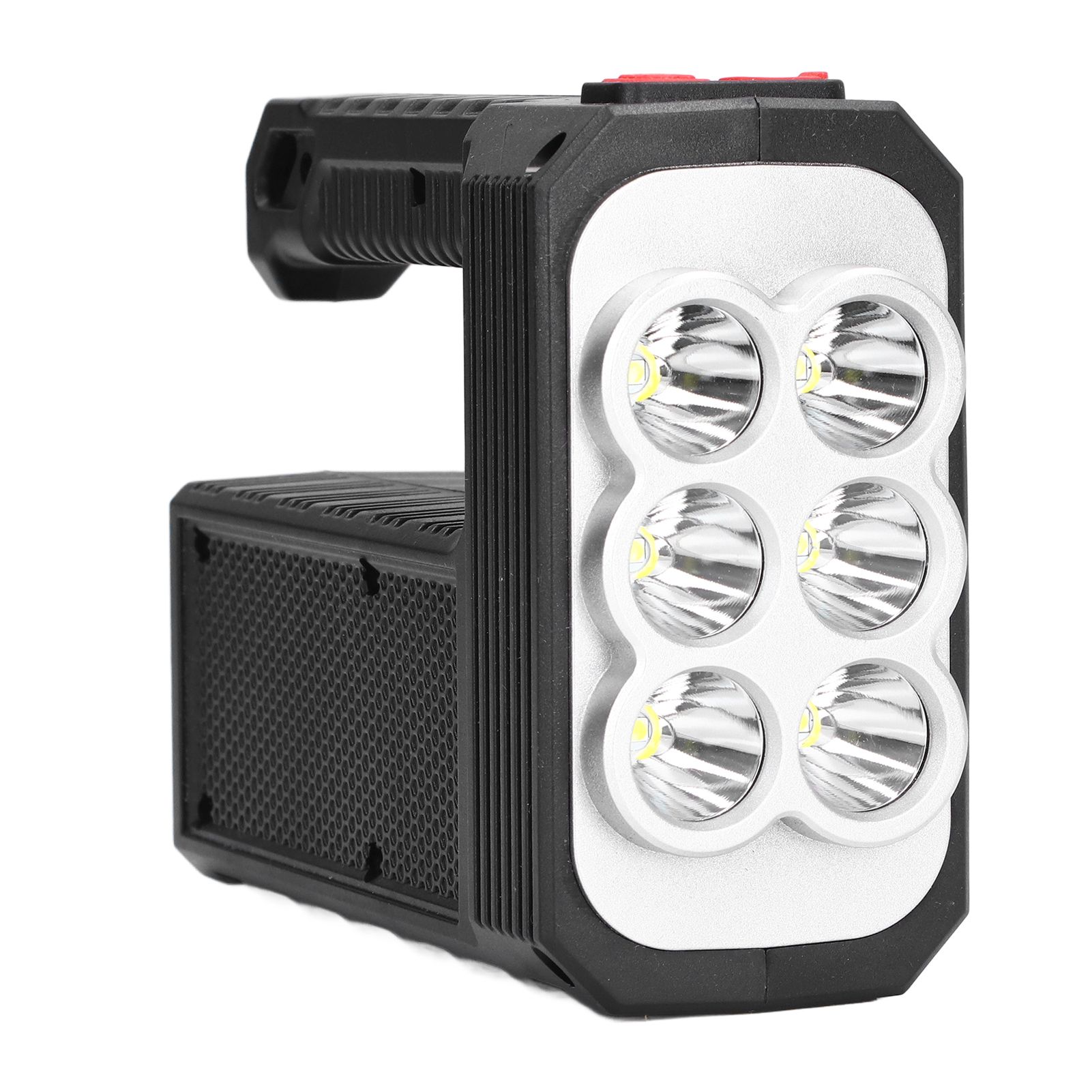 6LED Flashlight Multifunctional Hand Light USB Charging 4 Mode Waterproof Flashlight for Outdoor Camping - Image 2