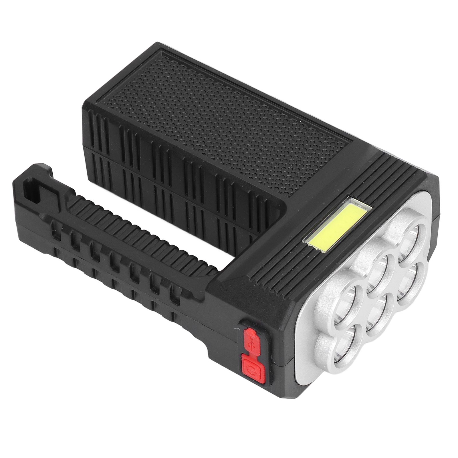 6LED Flashlight Multifunctional Hand Light USB Charging 4 Mode Waterproof Flashlight for Outdoor Camping - Image 5