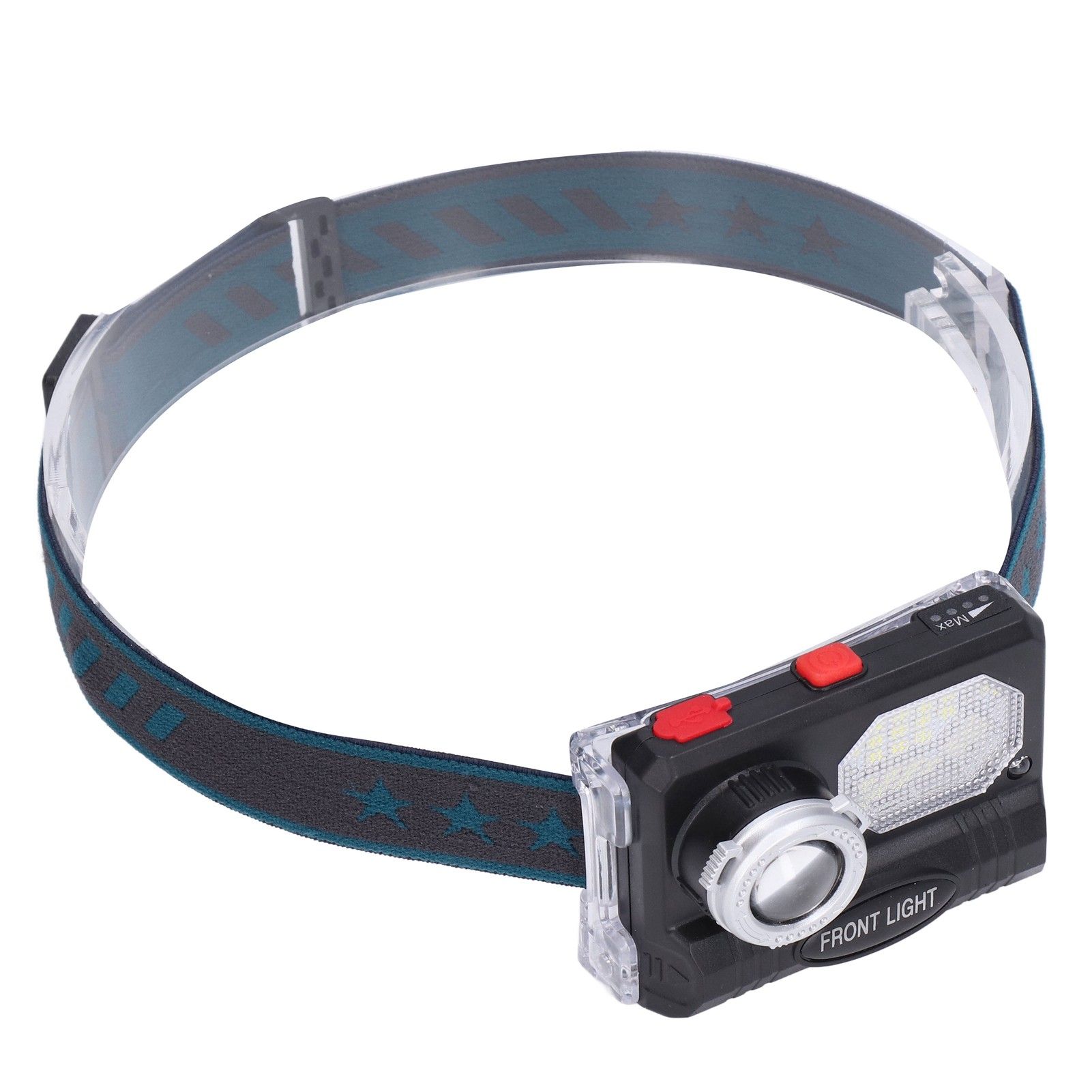 LED Headlight Multifunctional Induction Headlamp USB Charging Outdoor Waterproof Head Flashlight - Image 2
