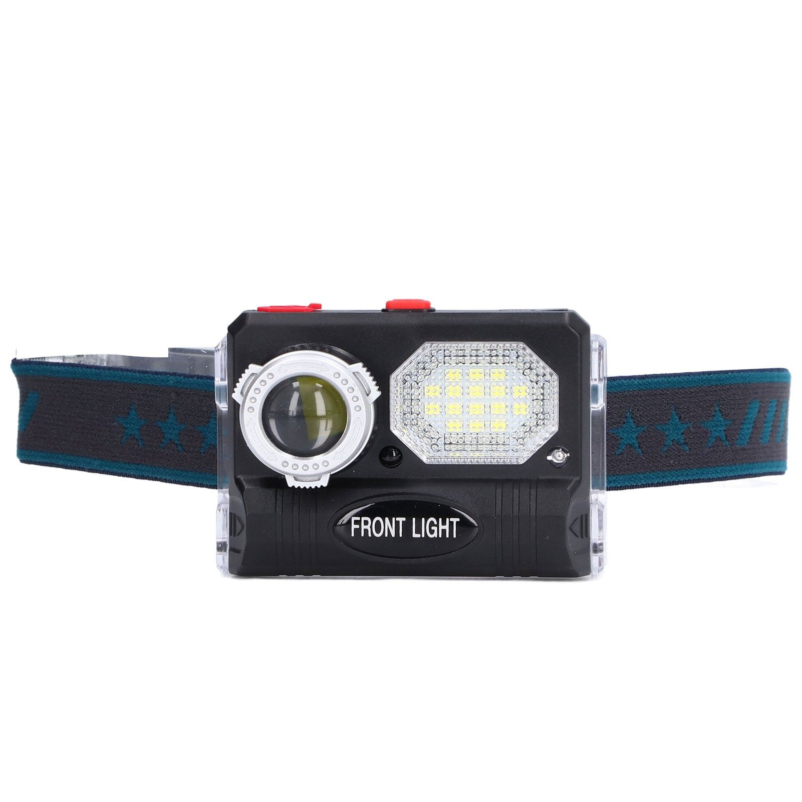 LED Headlight Multifunctional Induction Headlamp USB Charging Outdoor Waterproof Head Flashlight - Image 4