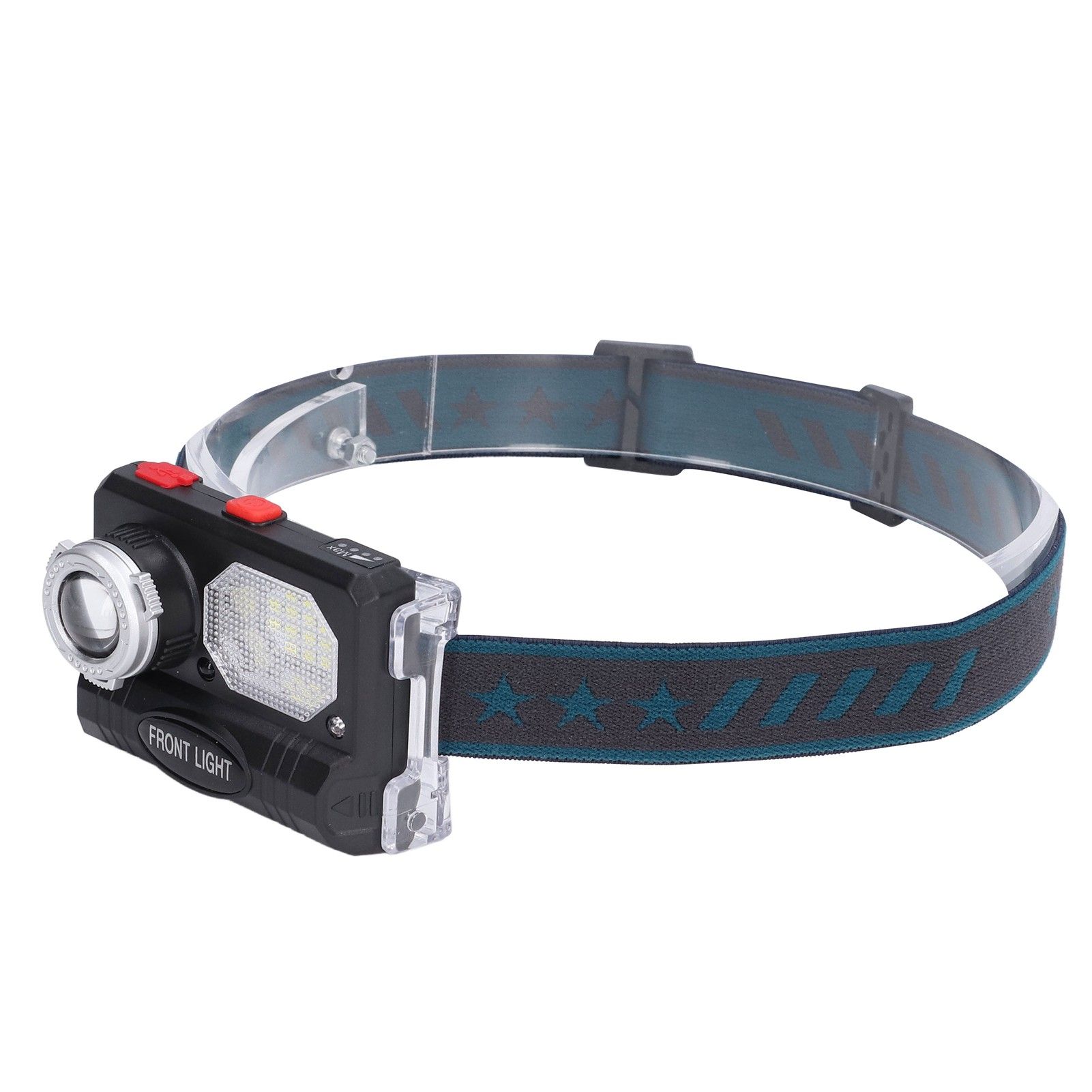 LED Headlight Multifunctional Induction Headlamp USB Charging Outdoor Waterproof Head Flashlight - Image 8