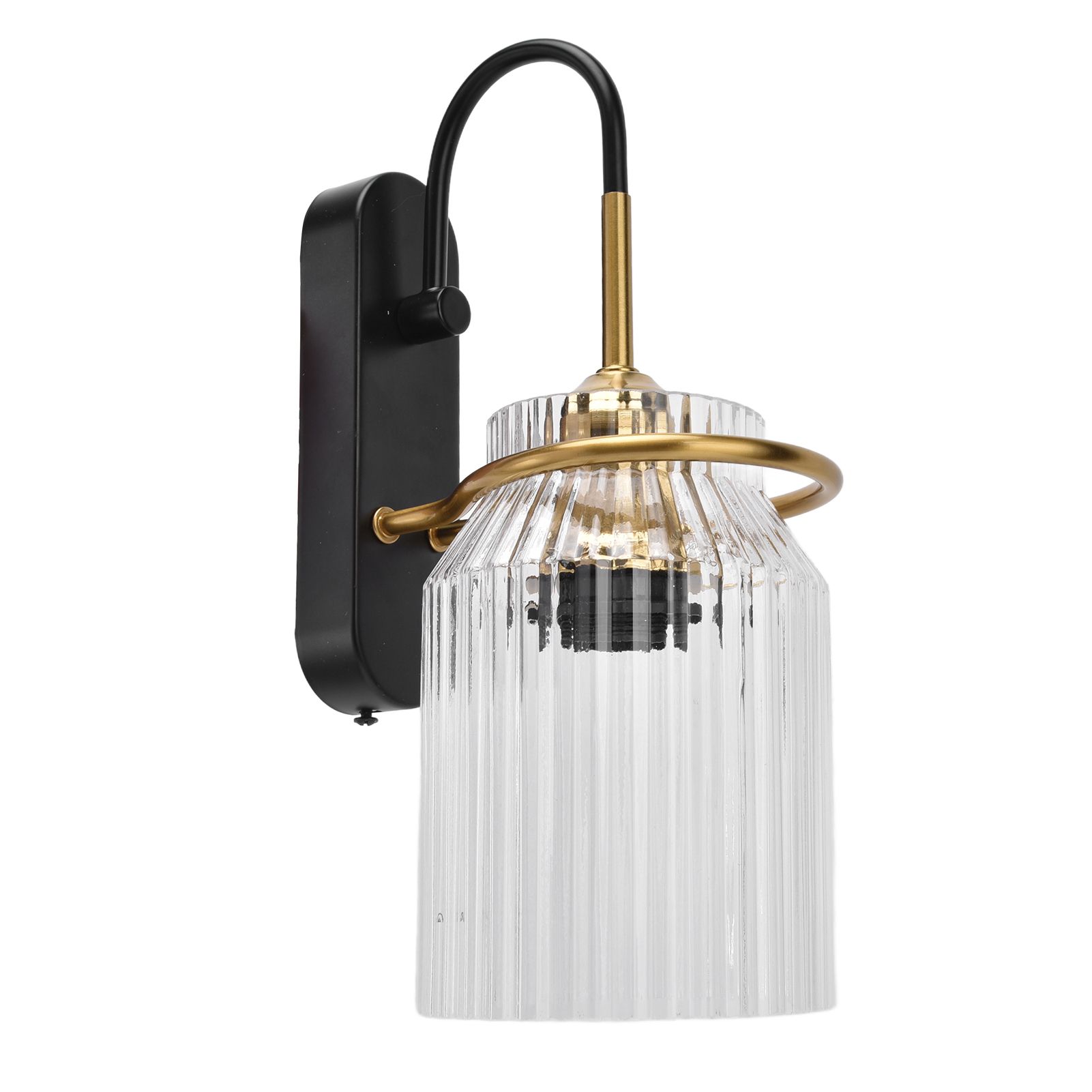 E26/E27 Wall Light Retro Glass Lampshade Wall Sconce Lamp for Bedroom Headboard Living Room110V‑240V - Image 1