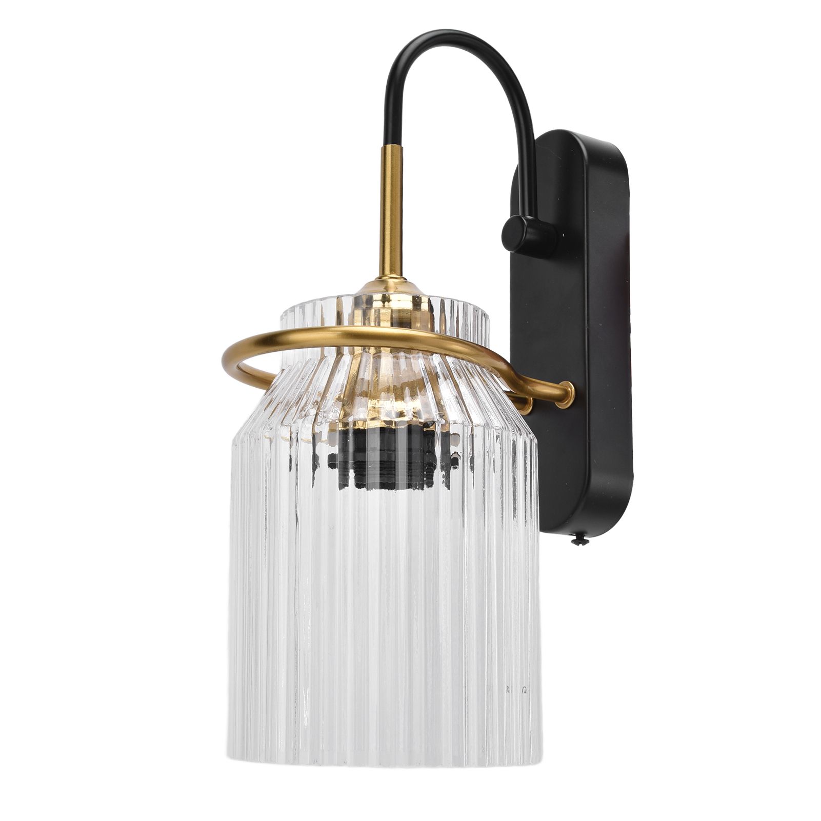 E26/E27 Wall Light Retro Glass Lampshade Wall Sconce Lamp for Bedroom Headboard Living Room110V‑240V - Image 2
